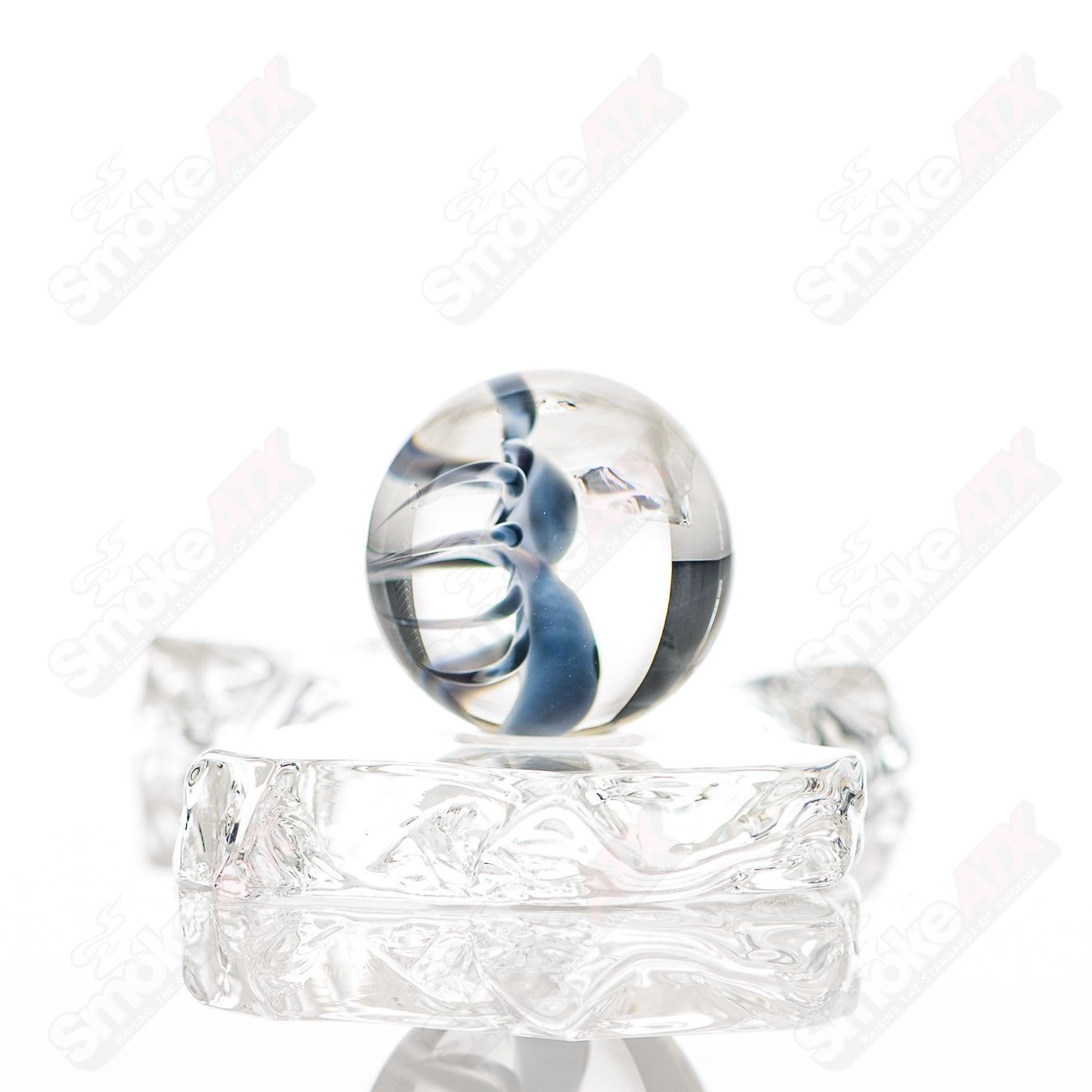 #1 Spider Topper Marble Kobuki Glass Kobuki Glass - Smoke ATX