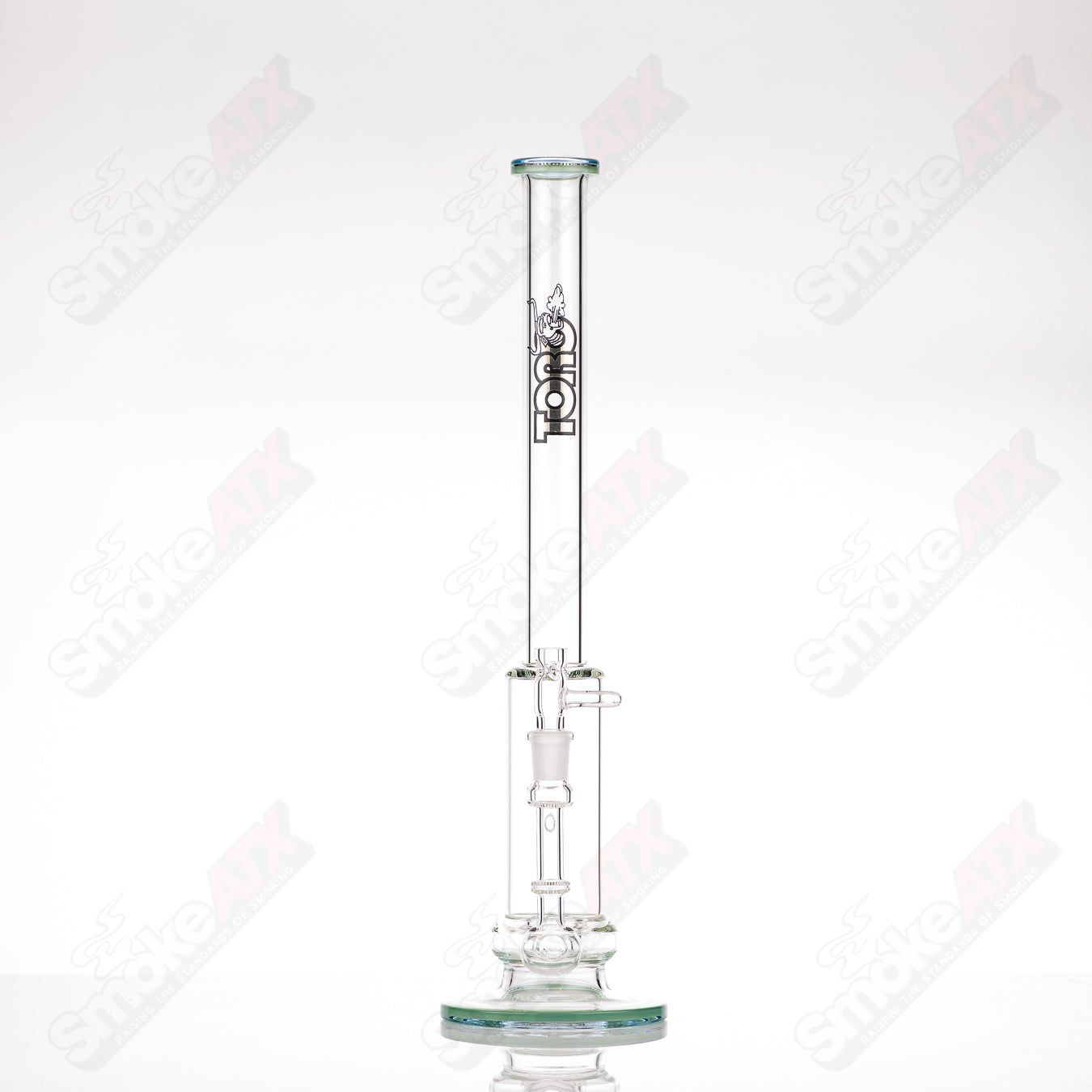 #1 14mm Full Size Macro ISF Toro Glass - Smoke ATX