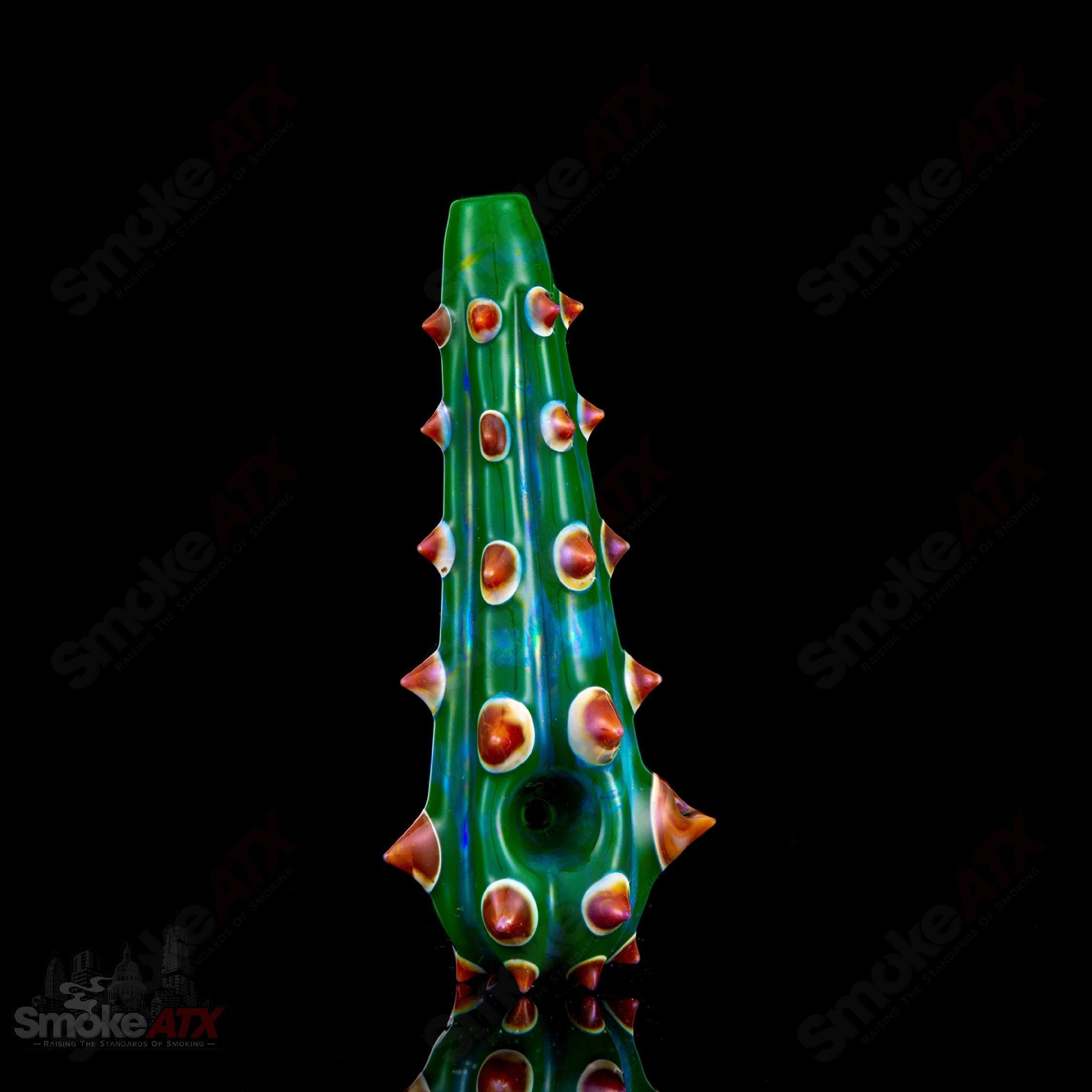 Cactus Spoon (Green) Unparalleled Glass - Smoke ATX