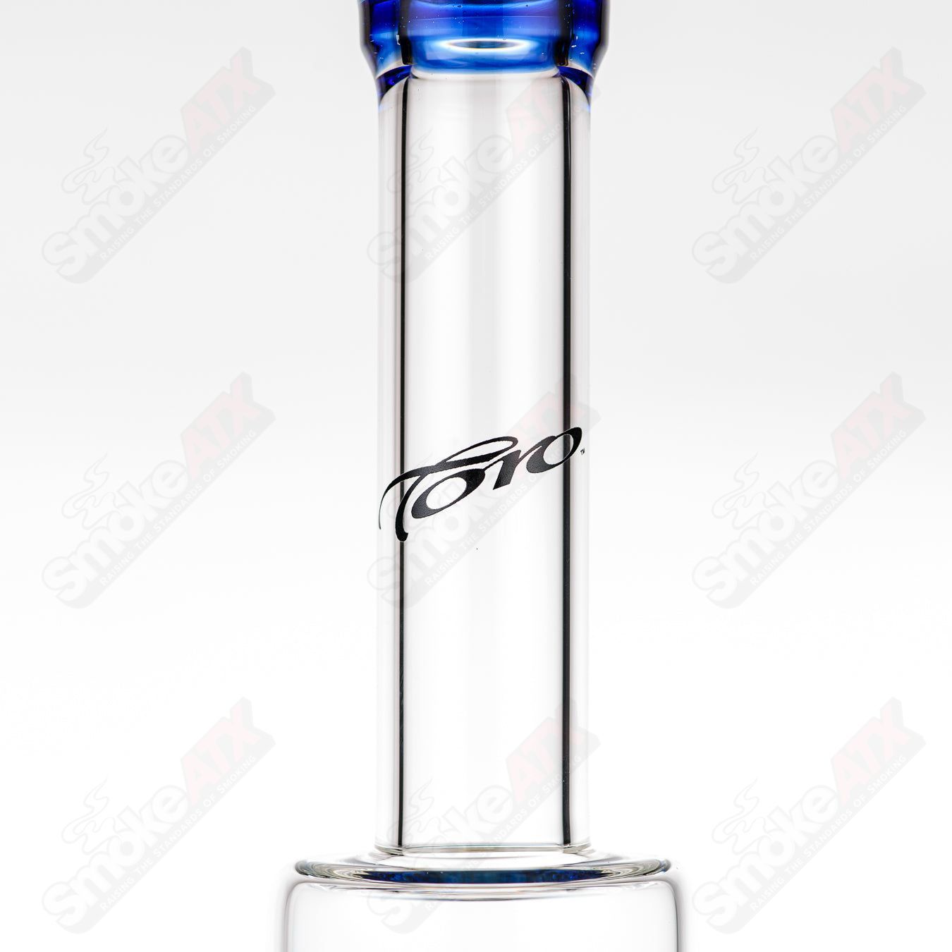 #1 Mini Circ to 13 Arm Conturax w Color Accent Toro Glass - Smoke ATX