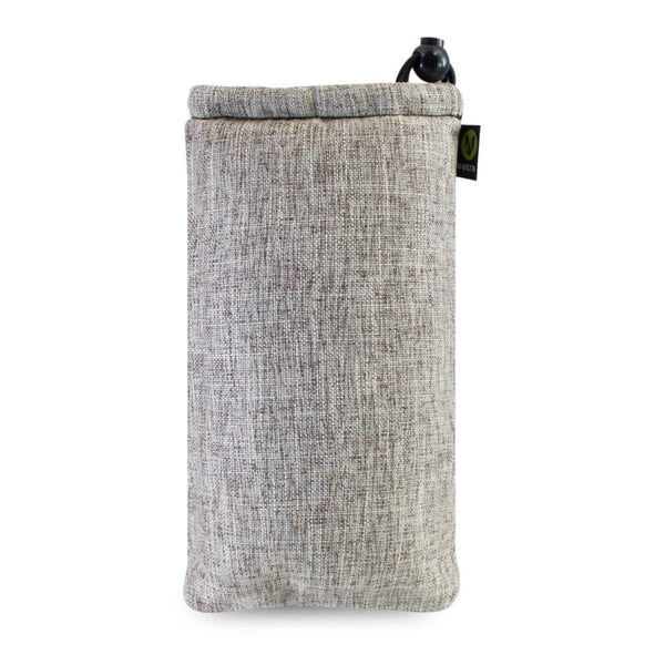 Vatra Bags Woven Khaki Brown V06 8” Drawstring - Smoke ATX