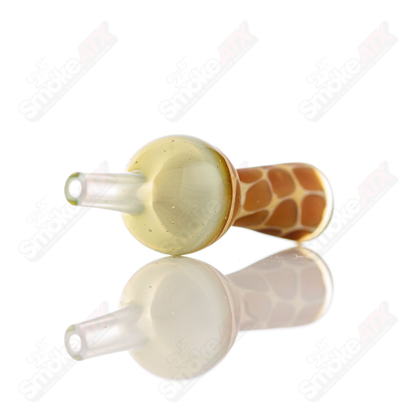 Fume Giraffe Print Bubble Cap Robertson Glass - Smoke ATX