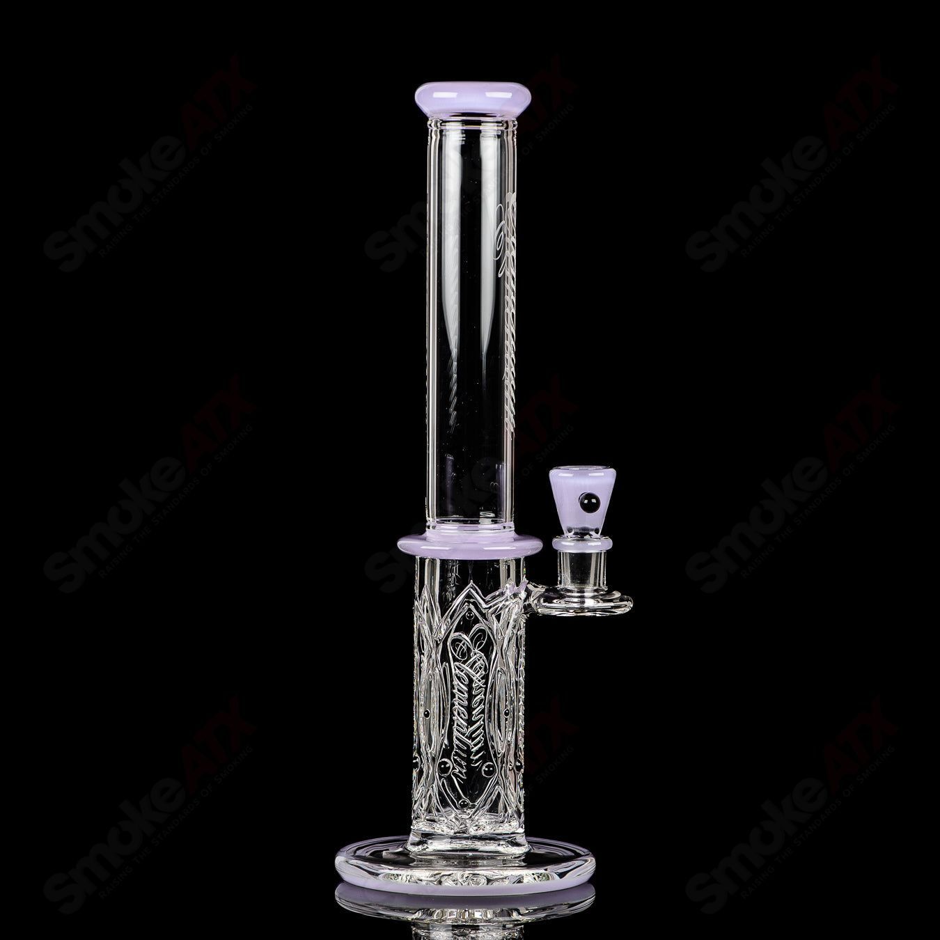 #1 Elementum Color Accent Membrane Tube Avant-Garde Glass - Smoke ATX