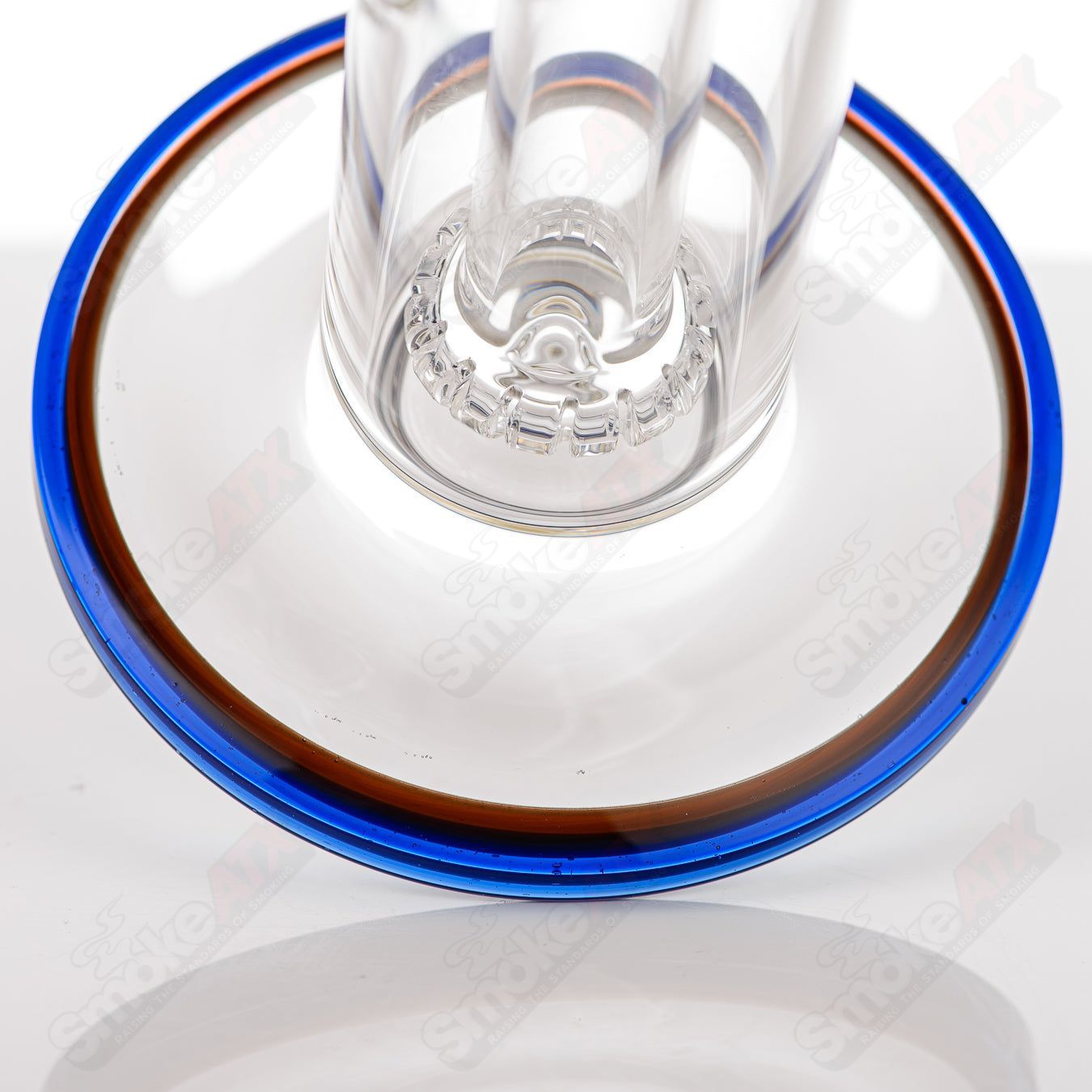 #1 18mm Full size Circ to Circ Toro Glass - Smoke ATX