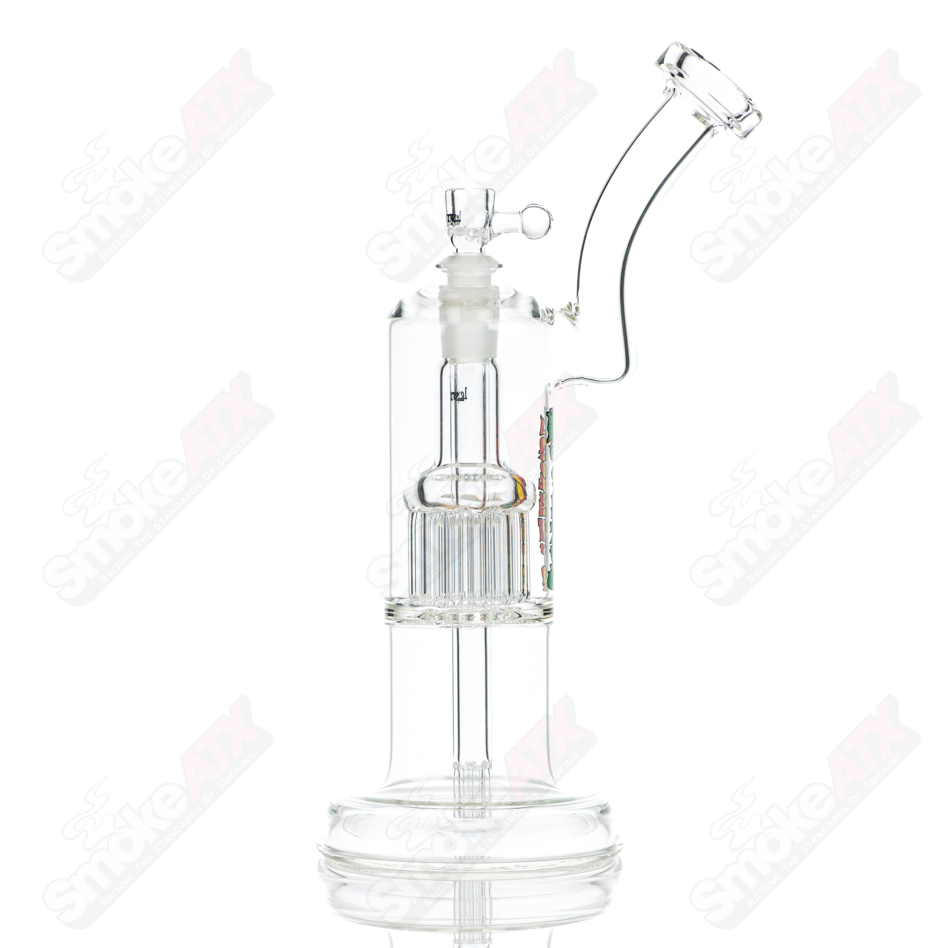 Double Bubbler Leisure Glass - Smoke ATX