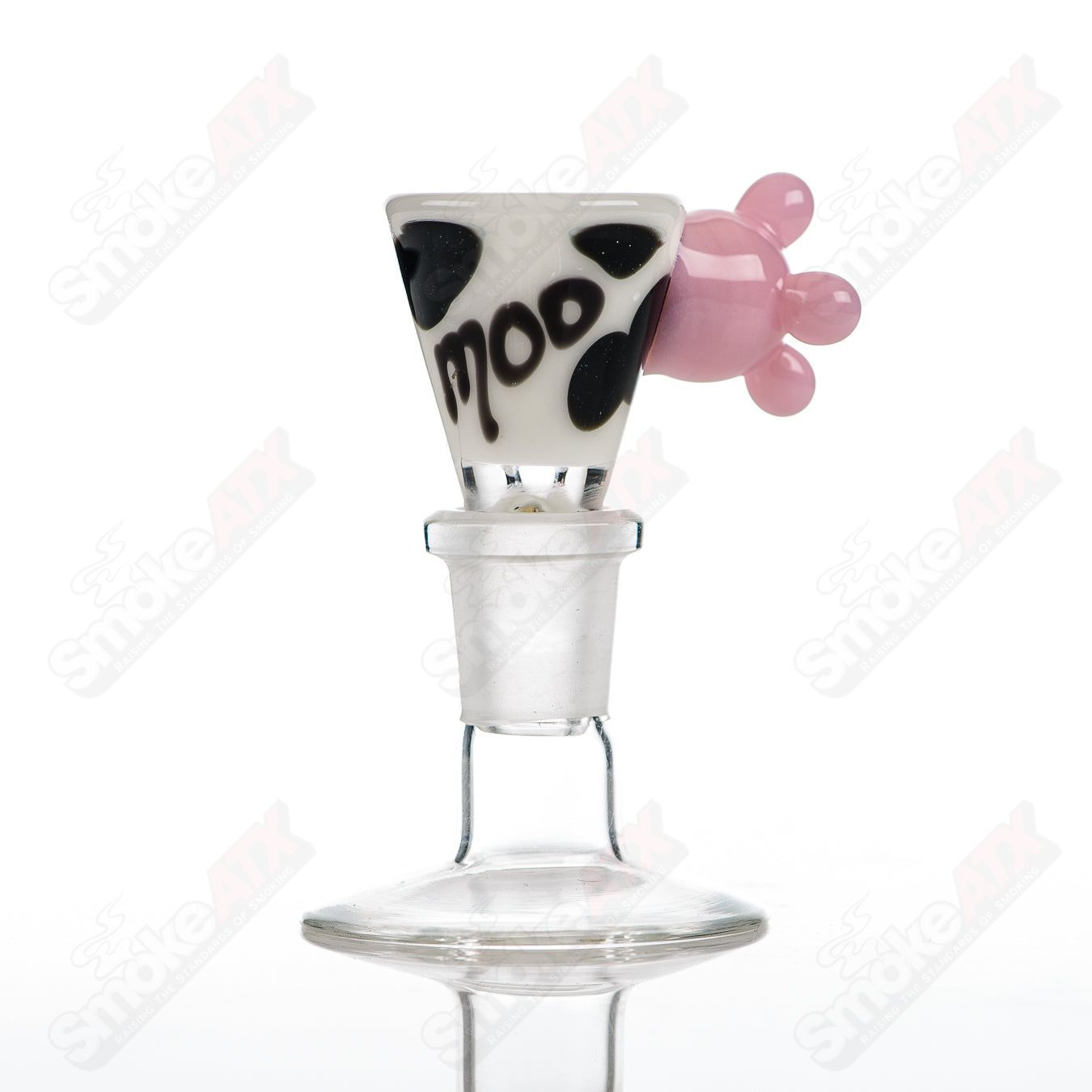 Cow Print Martini Slide Adventures in Glass Blowing - Smoke ATX