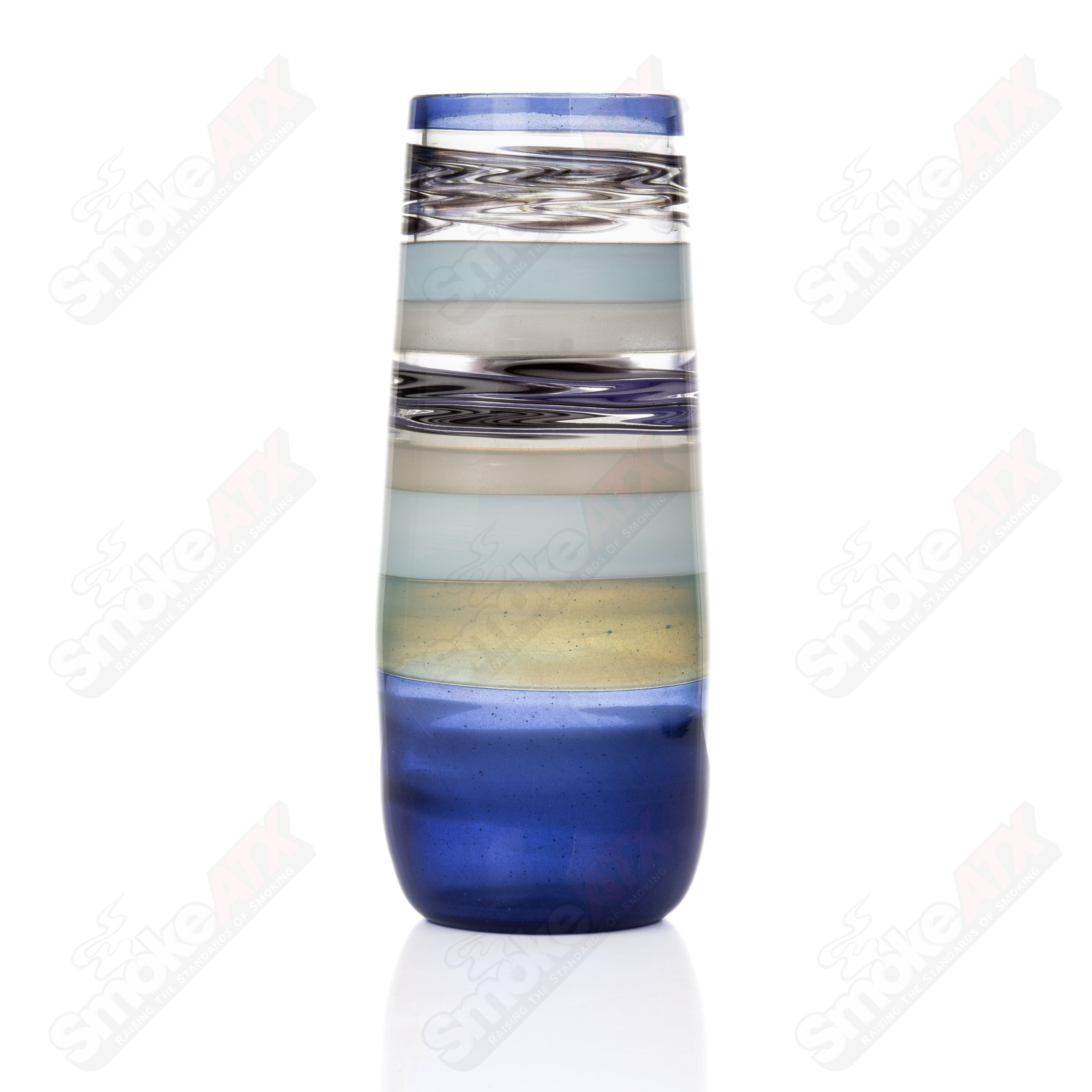 24oz Worked Pint Glass Sleeps x Canguy - Smoke ATX