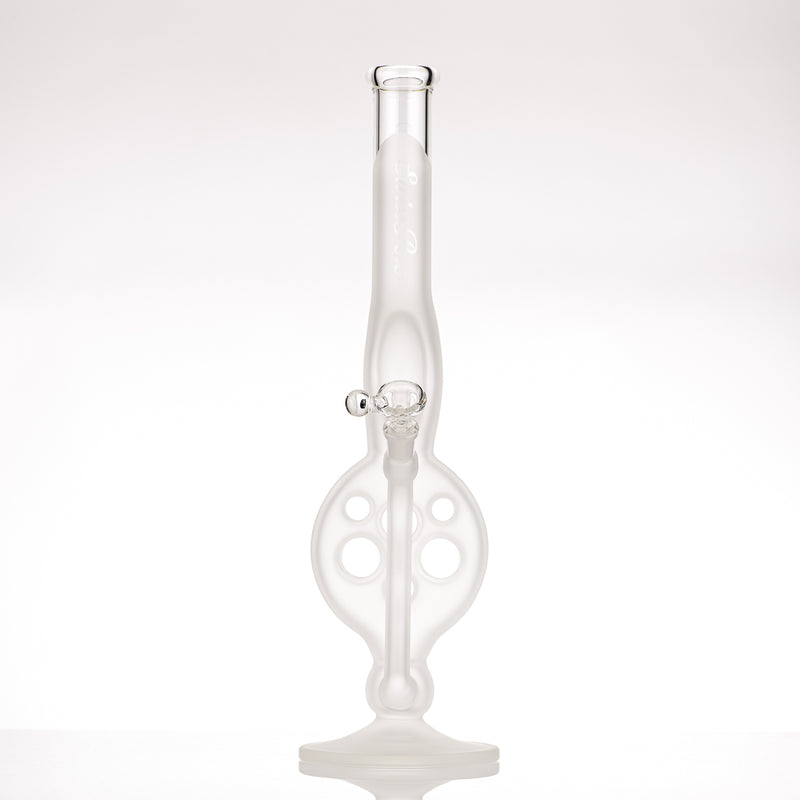 Frosted Swiss Perc w/ Frosted Base - Smoke ATX
