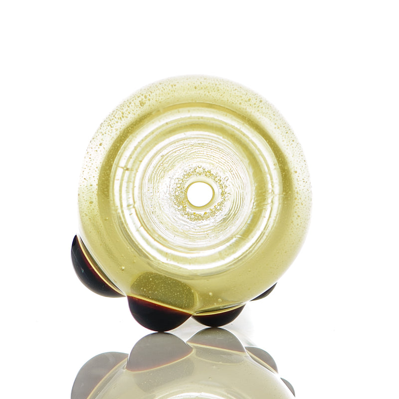 #27 18mm Full Color Push Slide Bowl Dustorm Glass