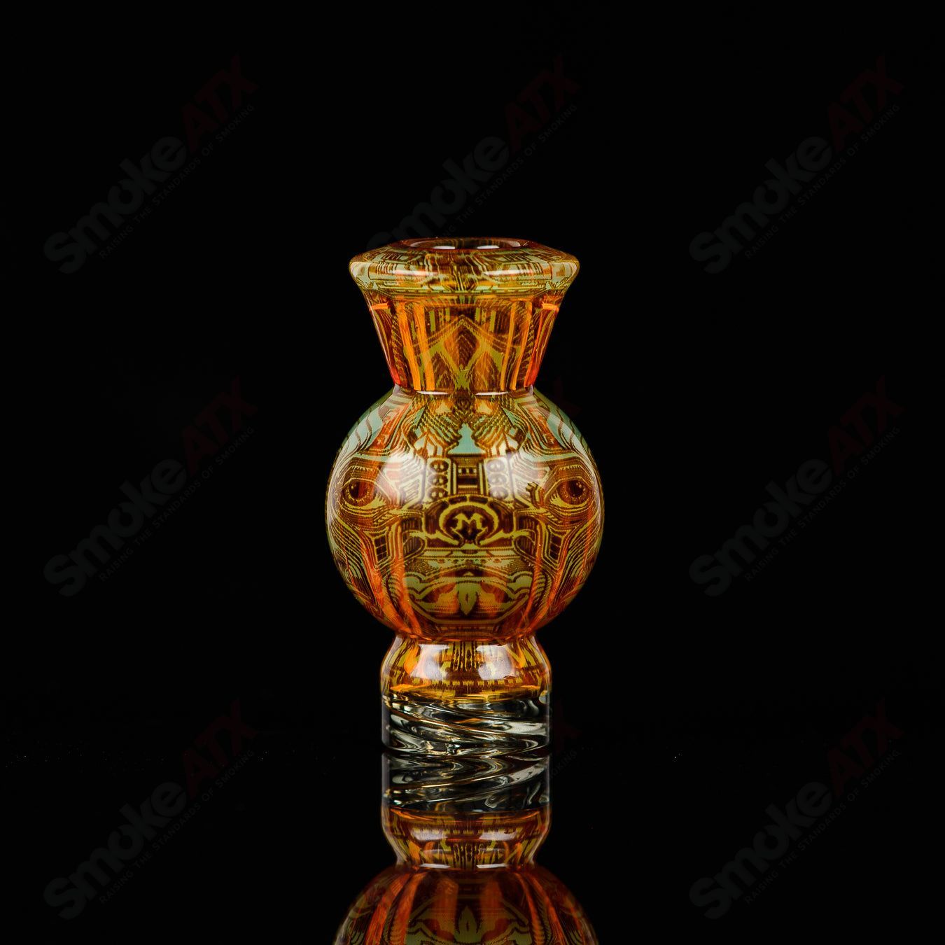 #1 Hologram Tech Mothership Bubble Cap - Smoke ATX