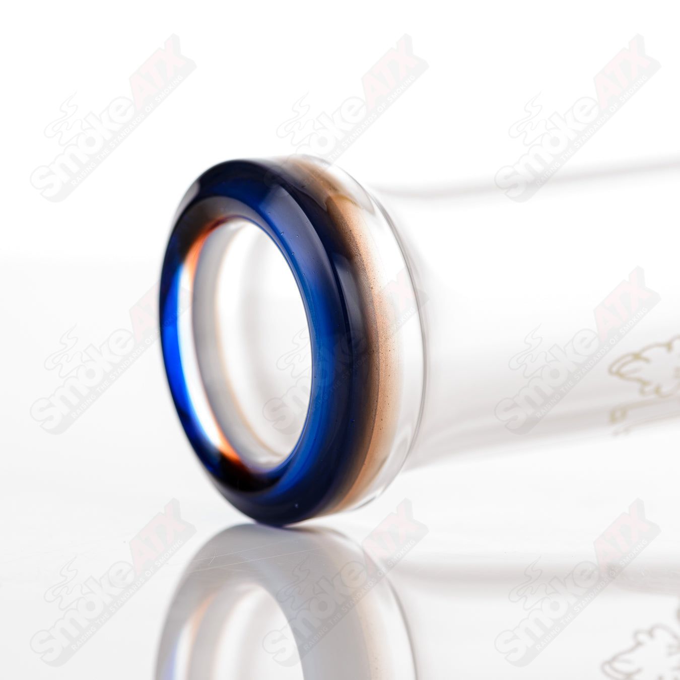 #1 18mm Full size Circ to Circ Toro Glass - Smoke ATX