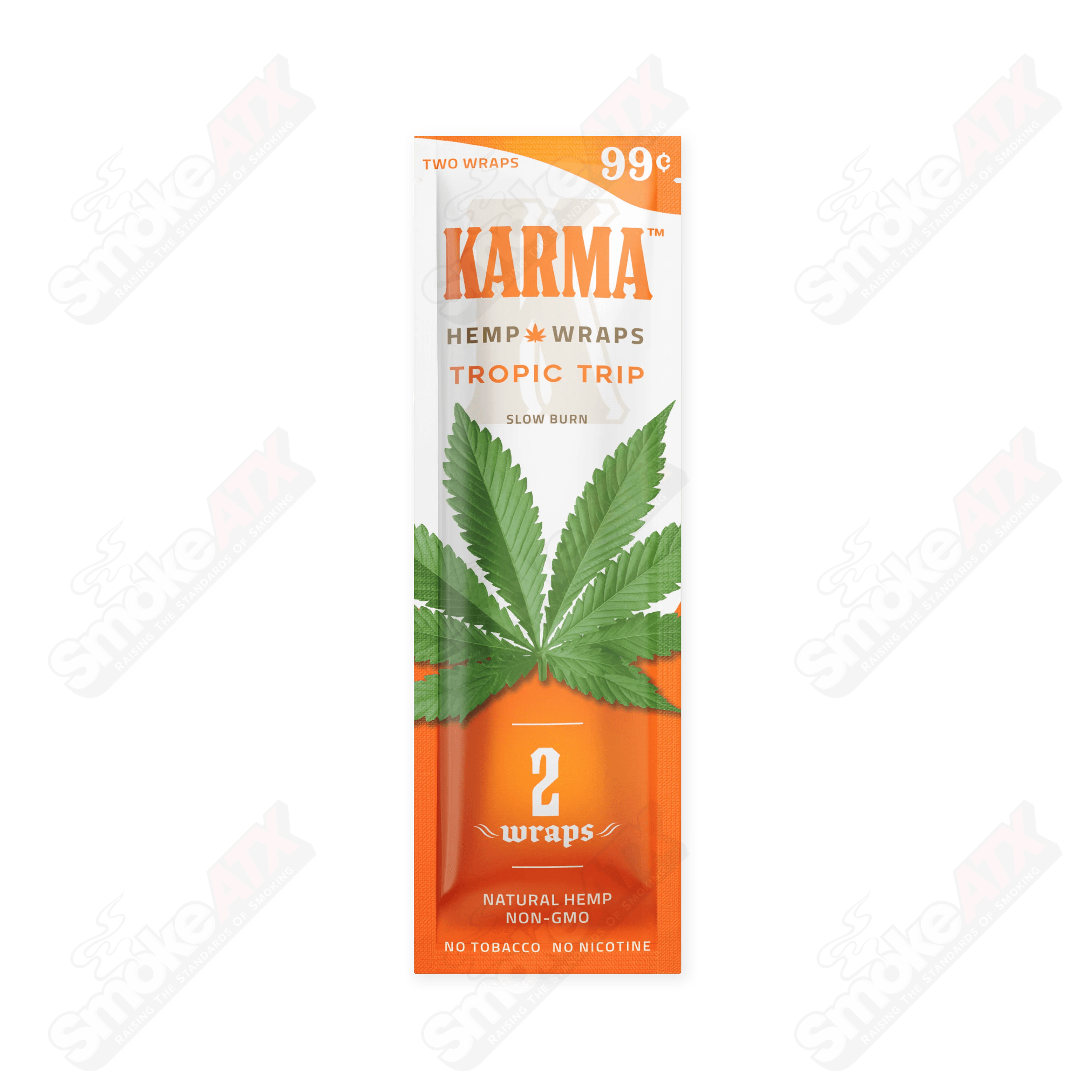 Tropic Trip Karma Hemp Wraps - Smoke ATX