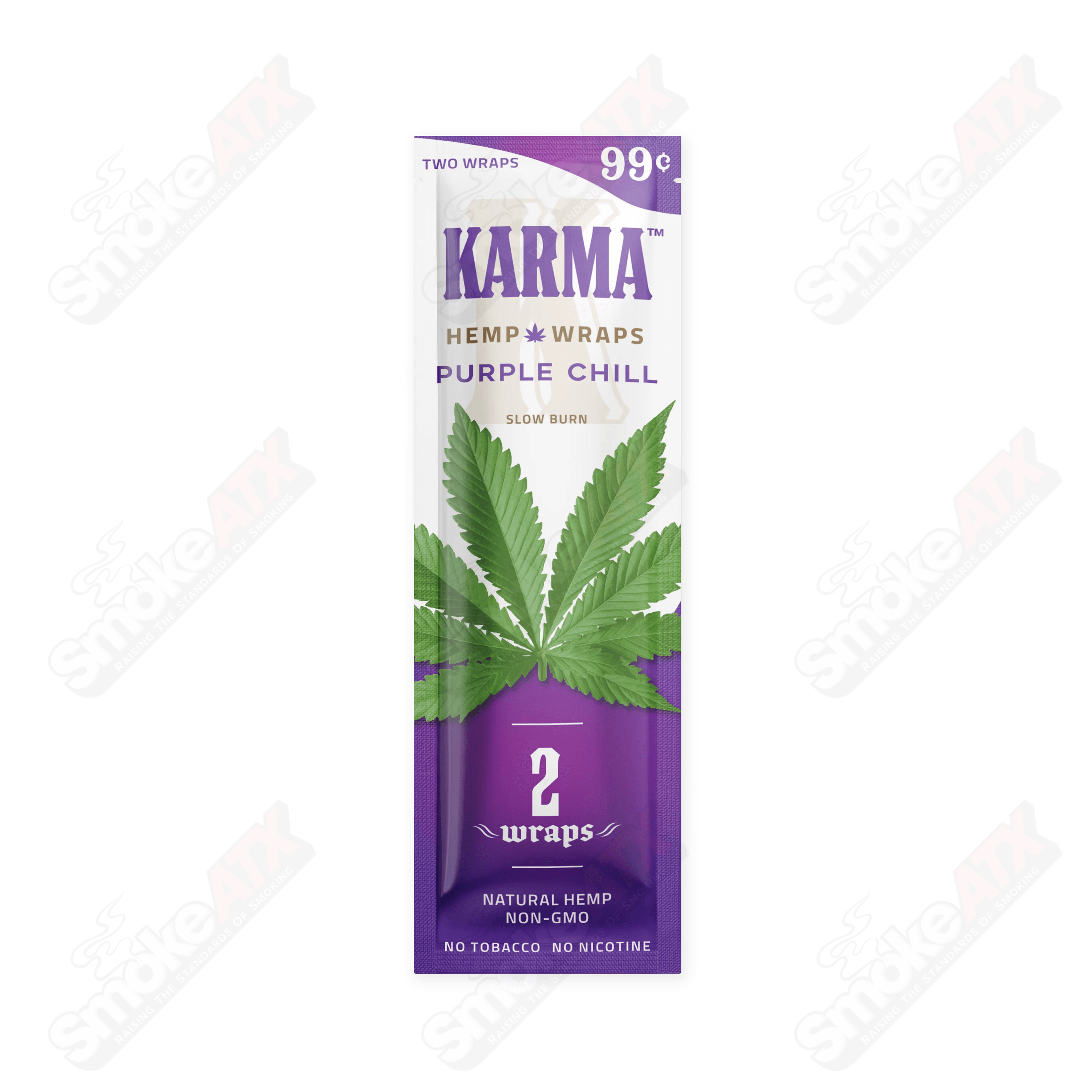 Purple Chill Karma Hemp Wraps - Smoke ATX