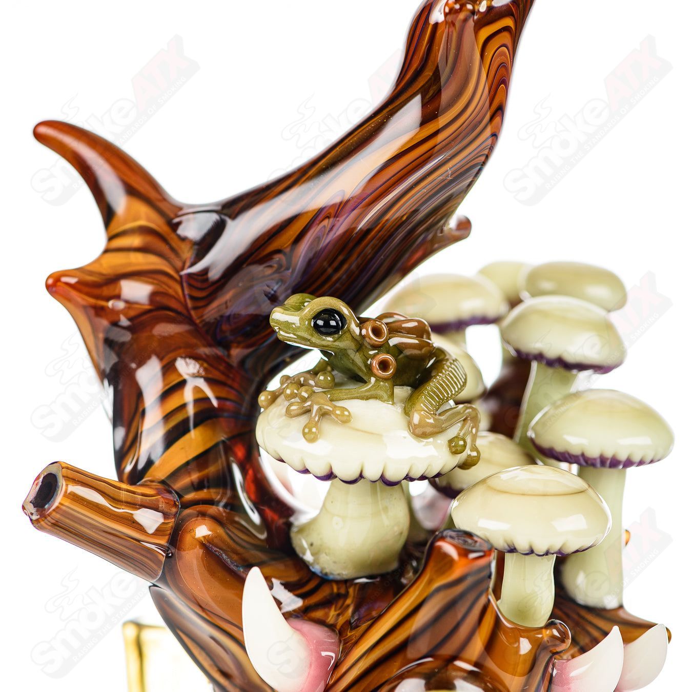 CFL Frog Stump RipCurl (Woodgrain/ Bronze Pearl/ Serum/ Spanish Olive/ Ectoplasm) Stoney Chicken x SALT - Smoke ATX