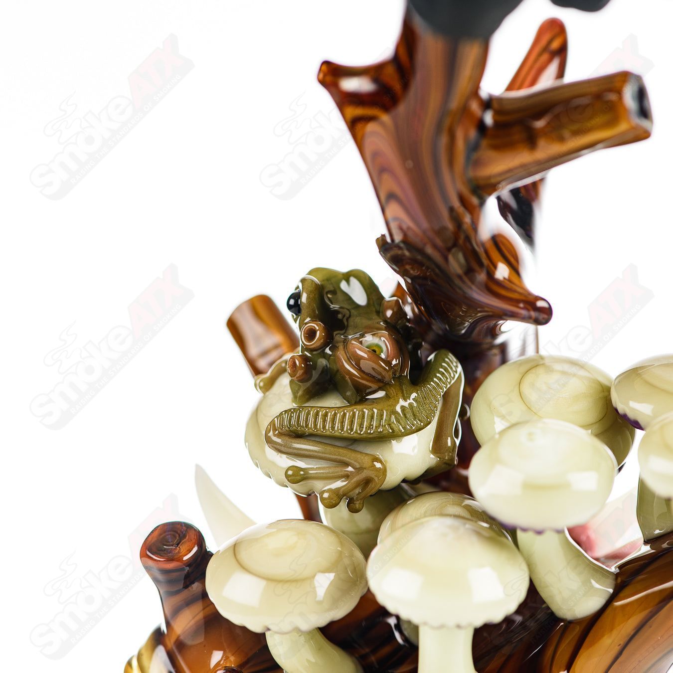 CFL Frog Stump RipCurl (Woodgrain/ Bronze Pearl/ Serum/ Spanish Olive/ Ectoplasm) Stoney Chicken x SALT - Smoke ATX