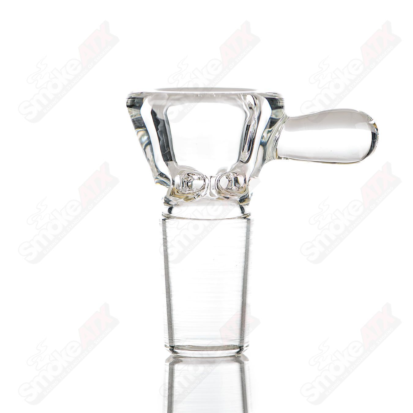 #1 Elementum Membrane Tube with Color Dots Avant-Garde Glass - Smoke ATX