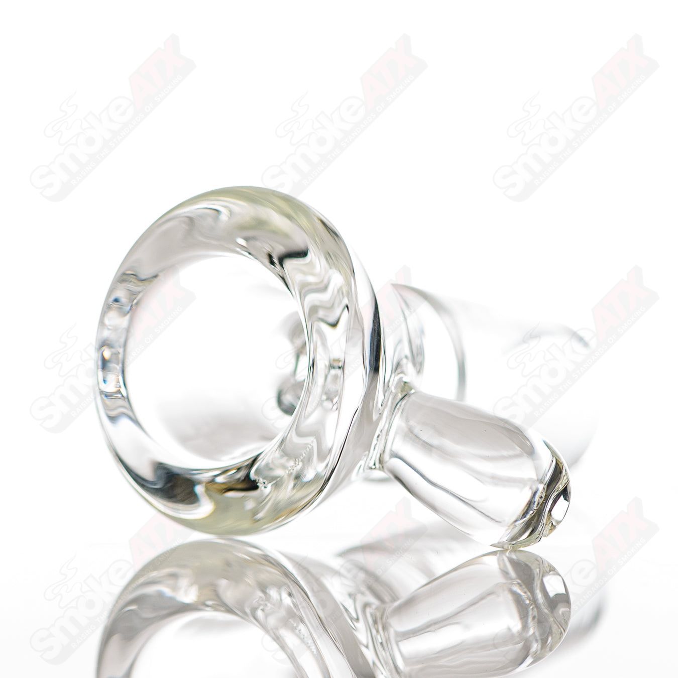 #1 Elementum Membrane Tube with Color Dots Avant-Garde Glass - Smoke ATX