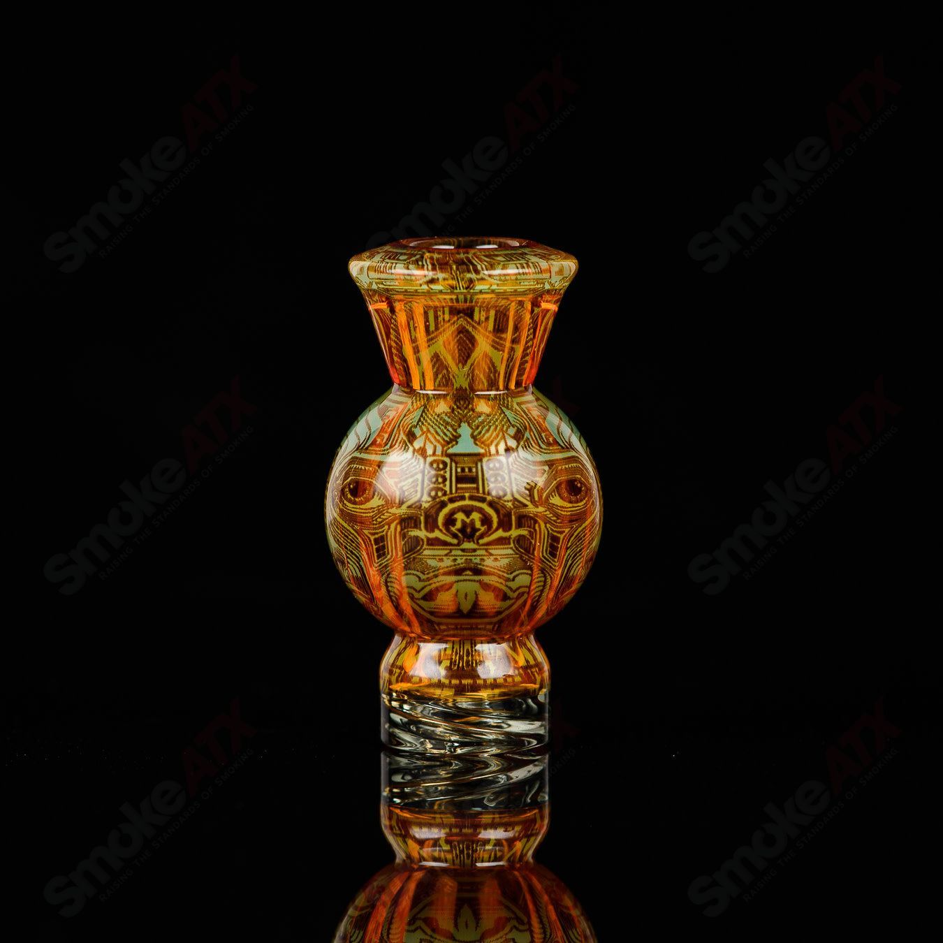 #1 Hologram Tech Mothership Bubble Cap - Smoke ATX