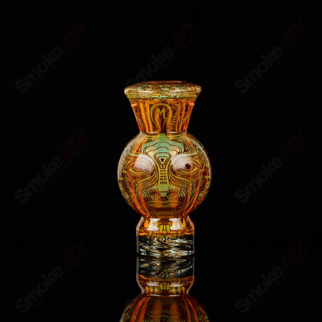 #1 Hologram Tech Mothership Bubble Cap - Smoke ATX