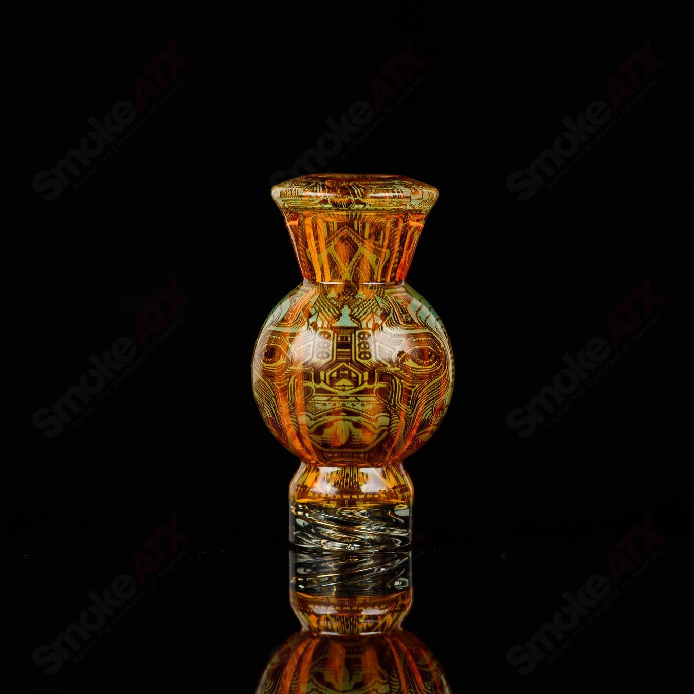 #1 Hologram Tech Mothership Bubble Cap - Smoke ATX