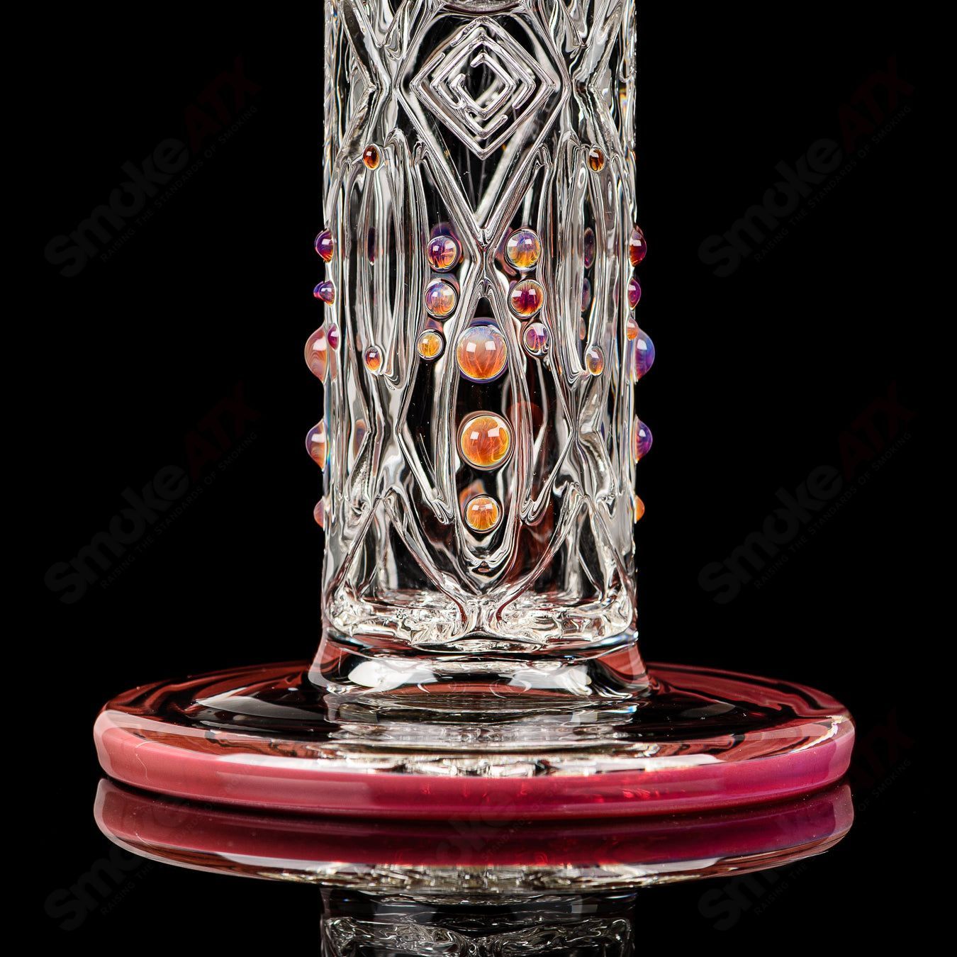 #2 Elementum Color Accent Membrane Tube Avant-Garde Glass - Smoke ATX