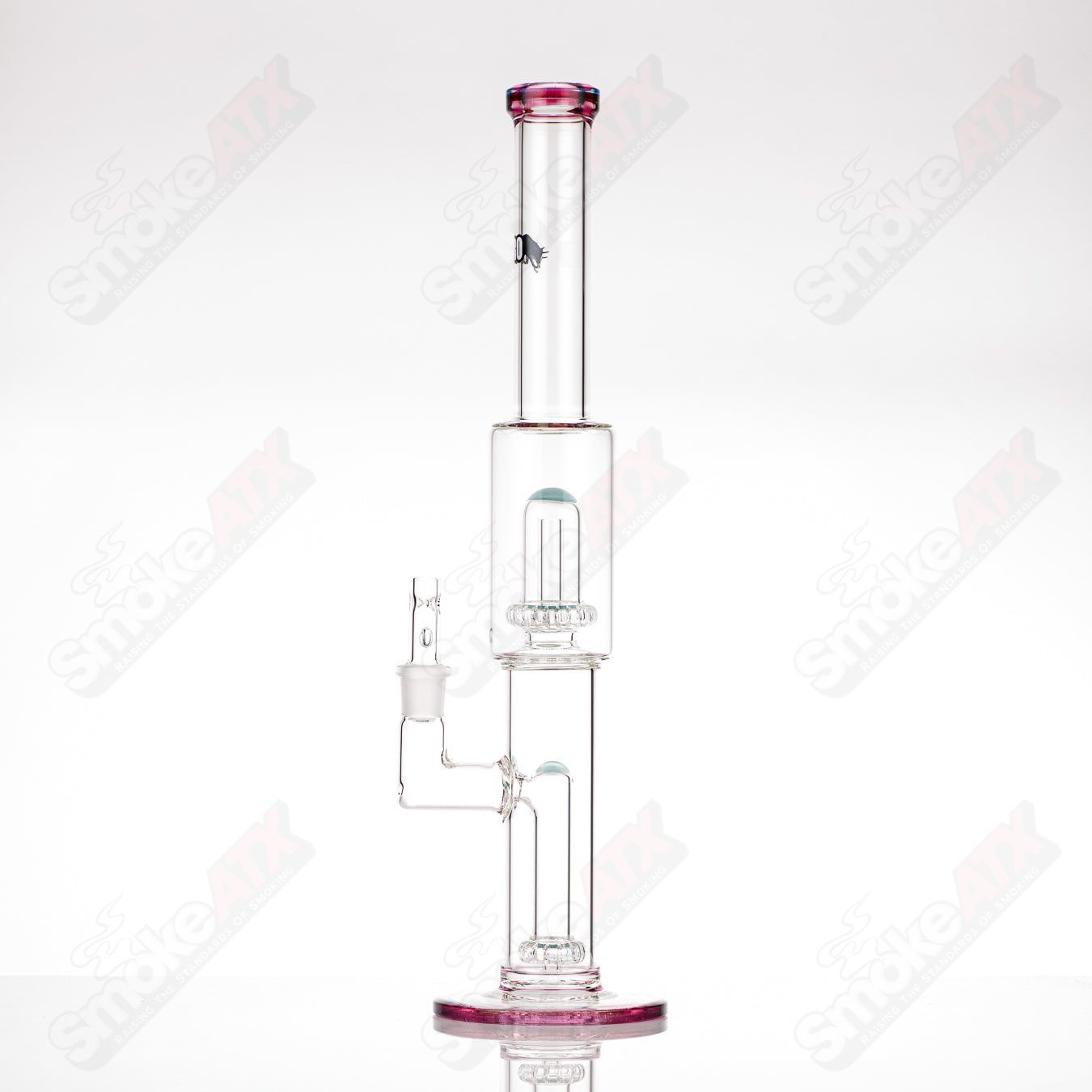 #2 18mm Full size Circ to Circ Toro Glass - Smoke ATX