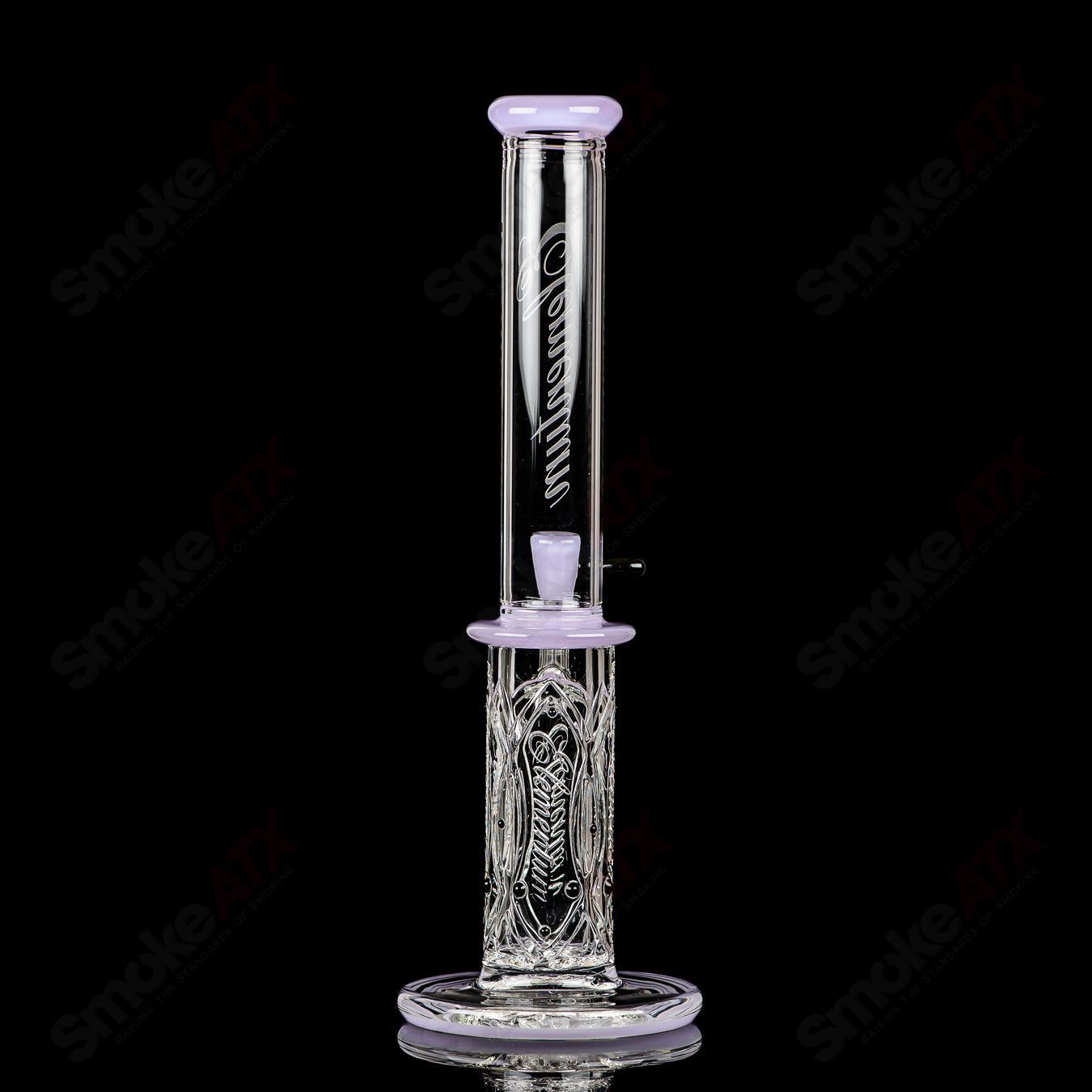 #1 Elementum Color Accent Membrane Tube Avant-Garde Glass - Smoke ATX