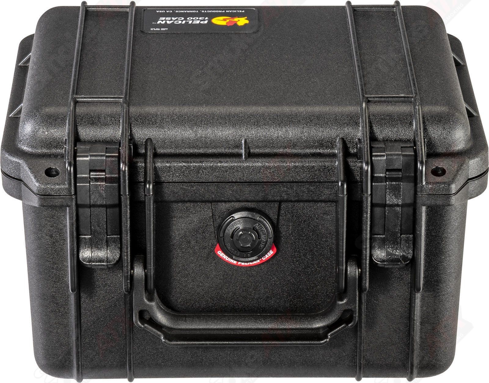 1300 Black Pelican Case W/ Foam - Smoke ATX