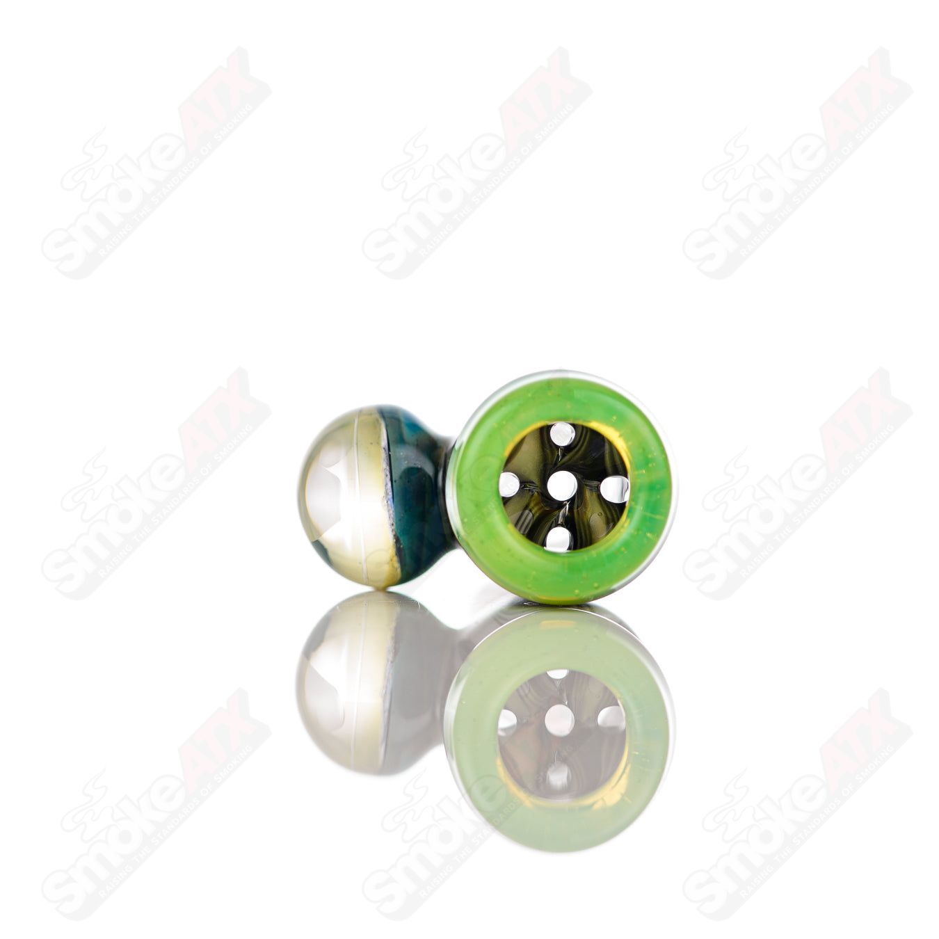 Black Tuna 14mm Worked 5 hole Slide #1 - Smoke ATX