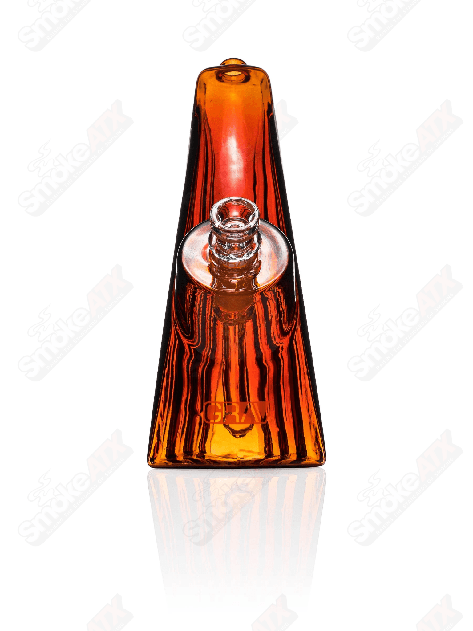 Amber Wave Bubbler Grav - Smoke ATX