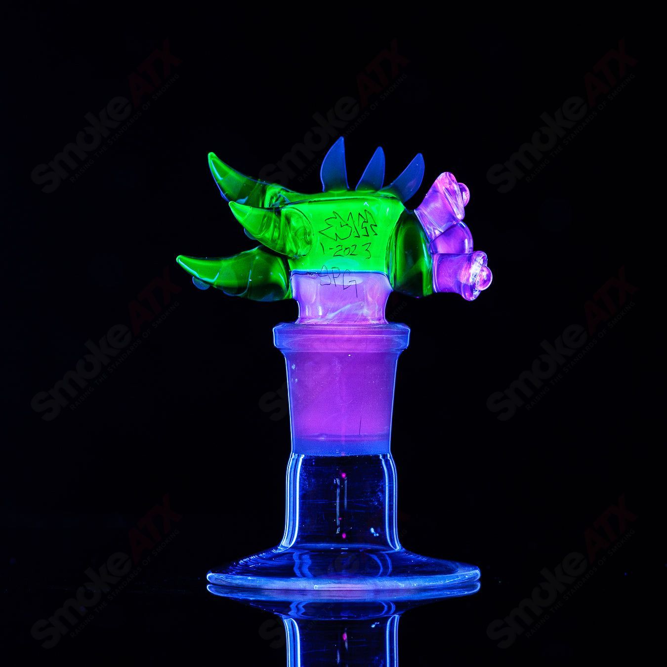 #1 19mm 3 Hole UV Slide SPG x SALT - Smoke ATX