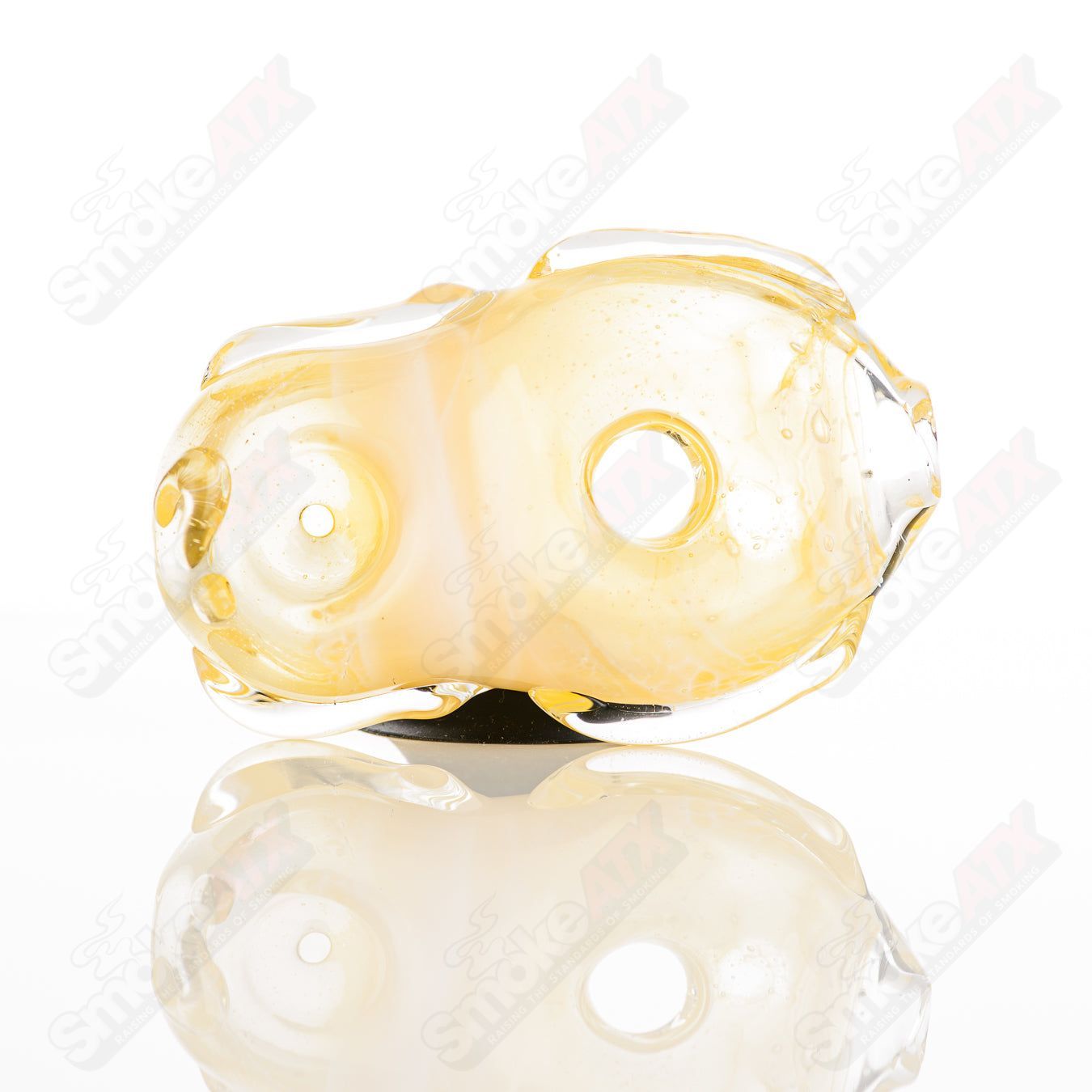 #14 Donut Chillum Glass by Nobody - Smoke ATX