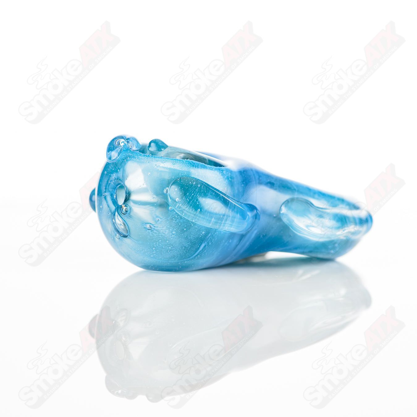 #1 Donut Chillum Glass by Nobody - Smoke ATX