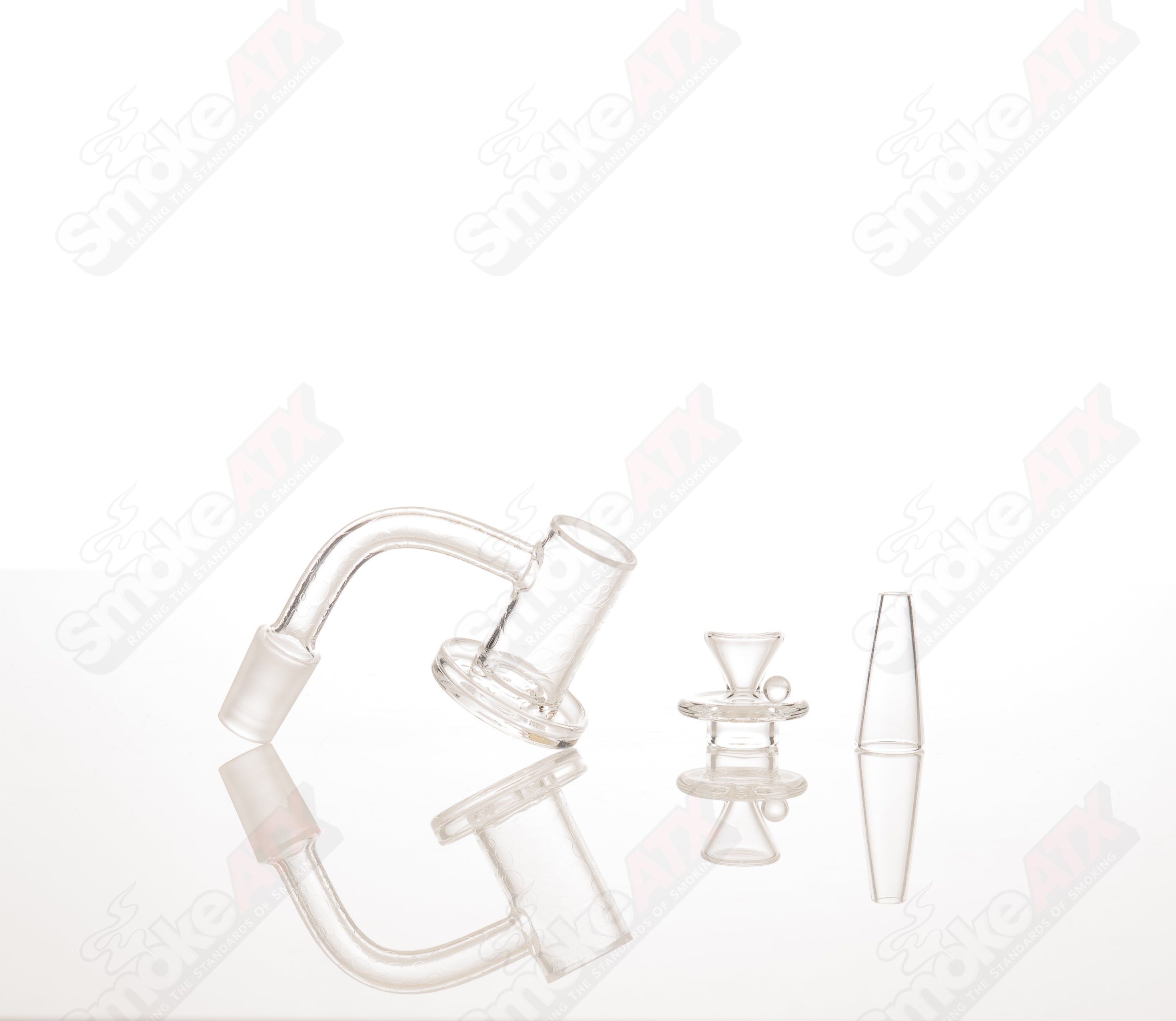 1 of 1 Fume Swiss Oiler Rig Collab W/ Ease Glass - Smoke ATX