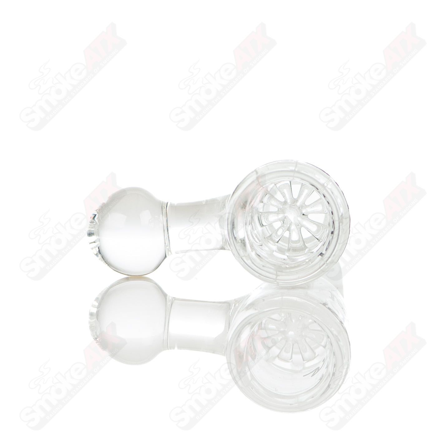 Double Bubbler Leisure Glass - Smoke ATX
