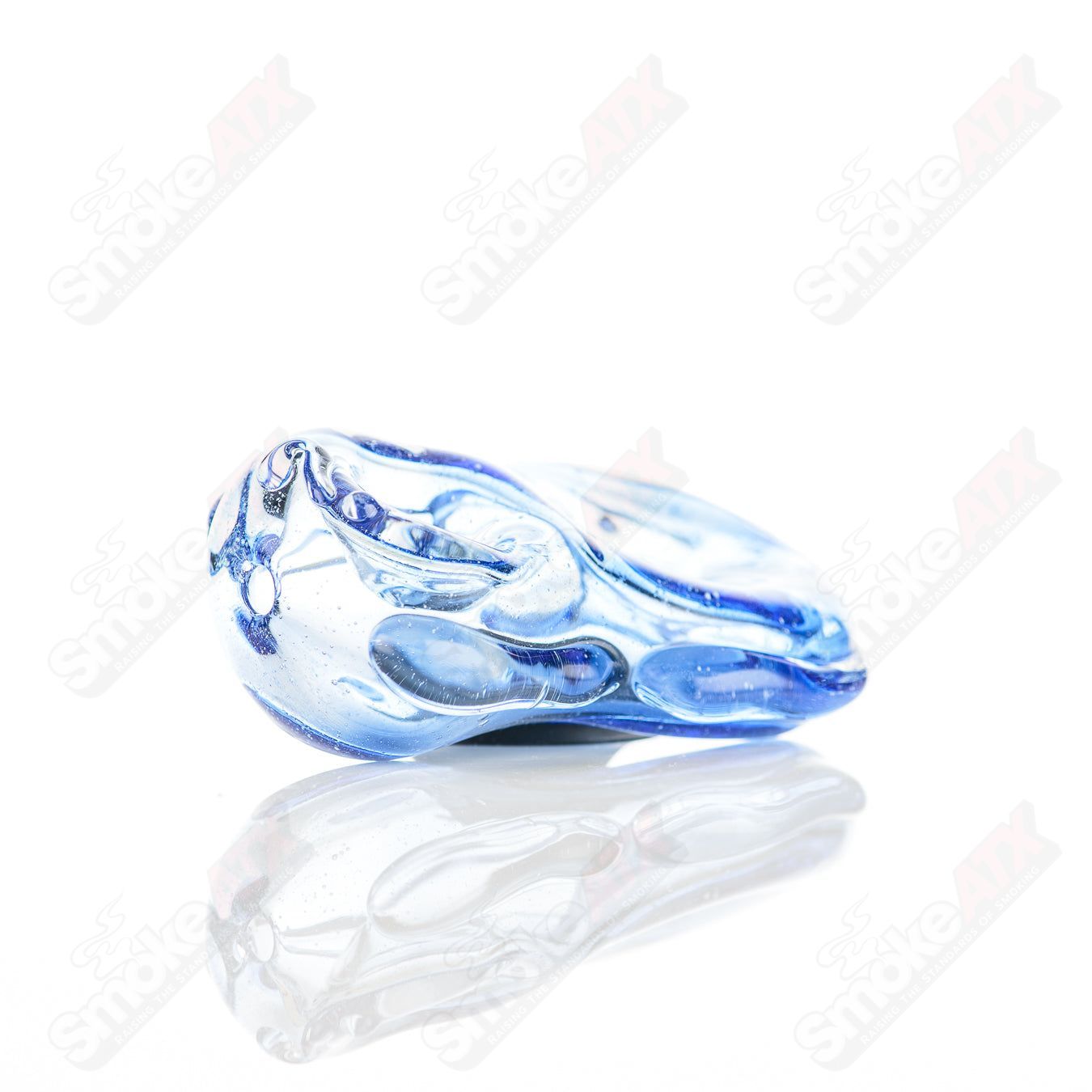 #21 Donut Chillum Glass by Nobody - Smoke ATX