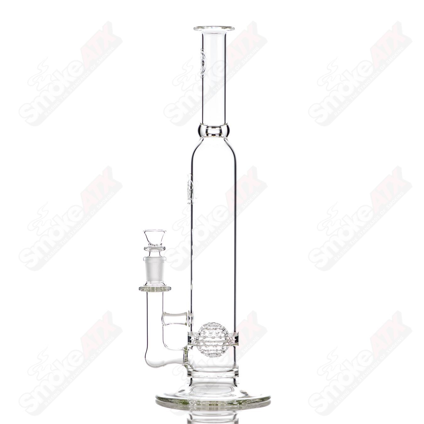 SoL50 Lace-Sphere FPL (Fire Polish Label) SoL Glassworks - Smoke ATX