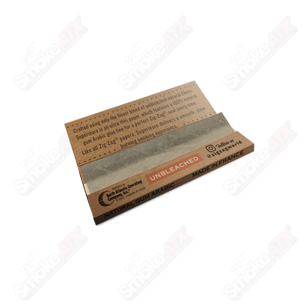 1 1/4 Unbleached Zig Zag - Smoke ATX