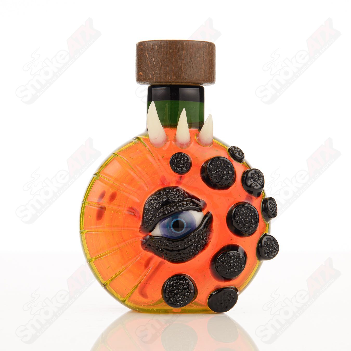 Strawberry Banana Flask by Boots x Salt Glass - Smoke ATX