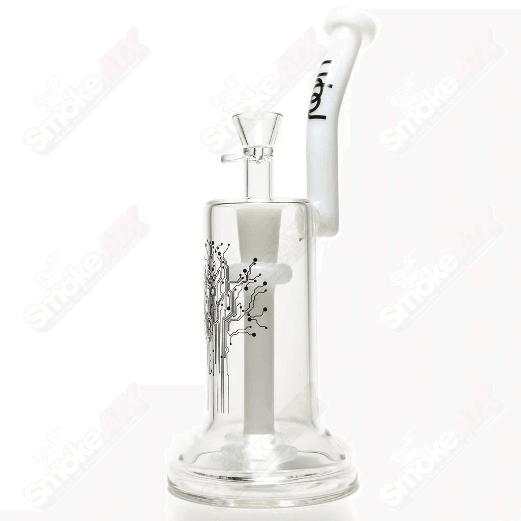 Urbal Technologies - 18mm Hybrid Bubbler 4 Hole Diffuser - Smoke ATX