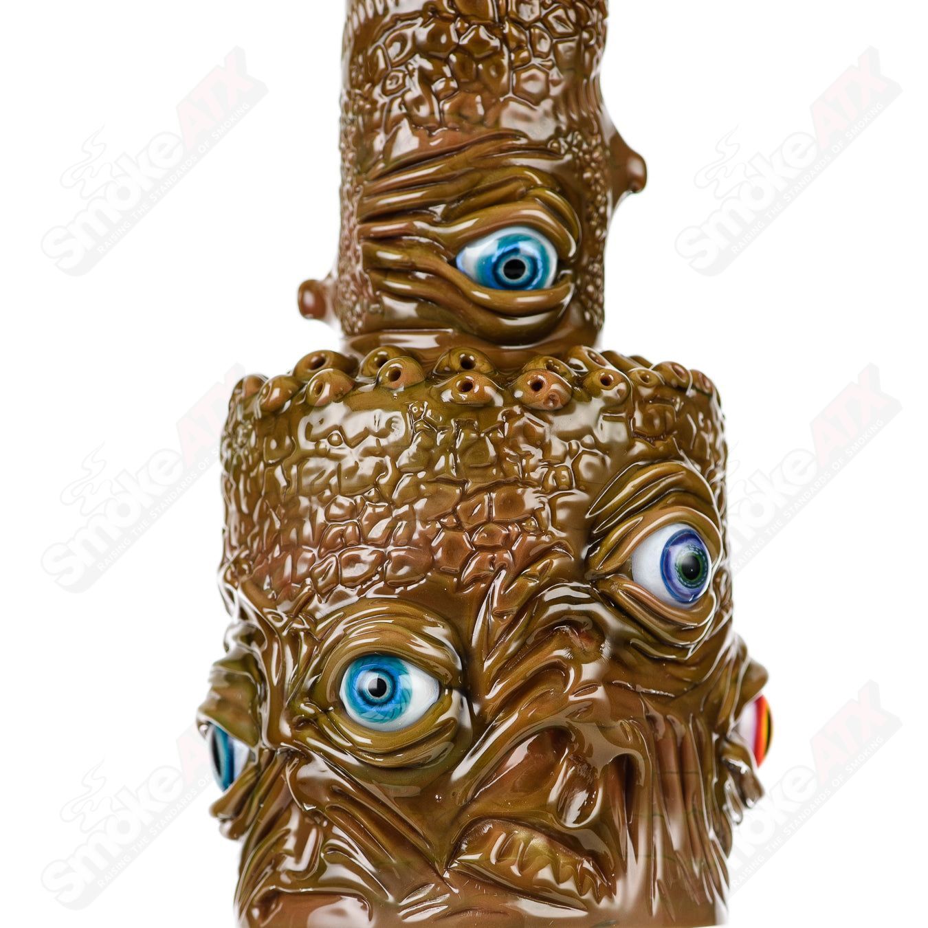 Disc Perc Fully Salted Tube w/ Slide (Spanish Olive) SPG x SALT - Smoke ATX