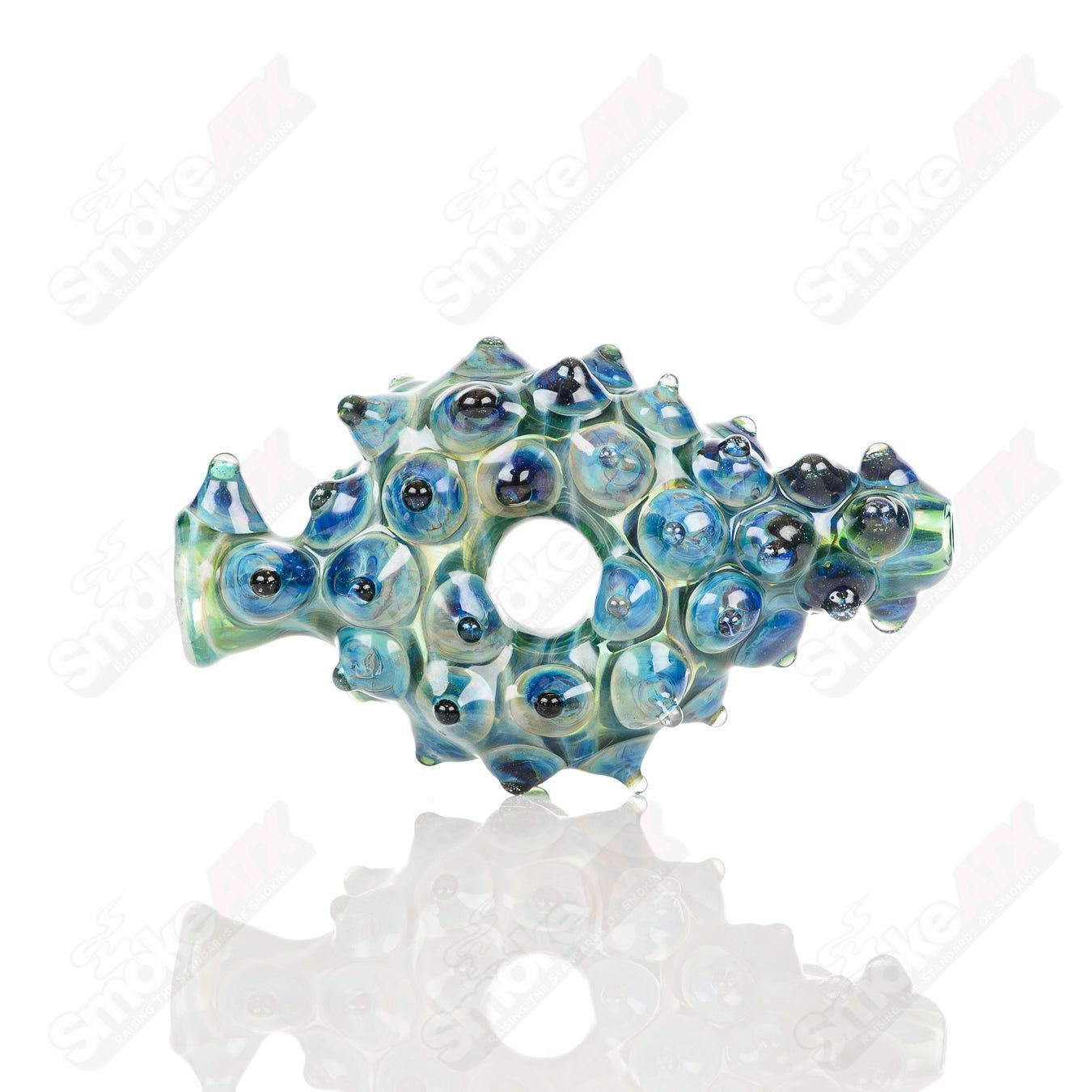 #2 Large Donut Chillum Baby Dabs - Smoke ATX