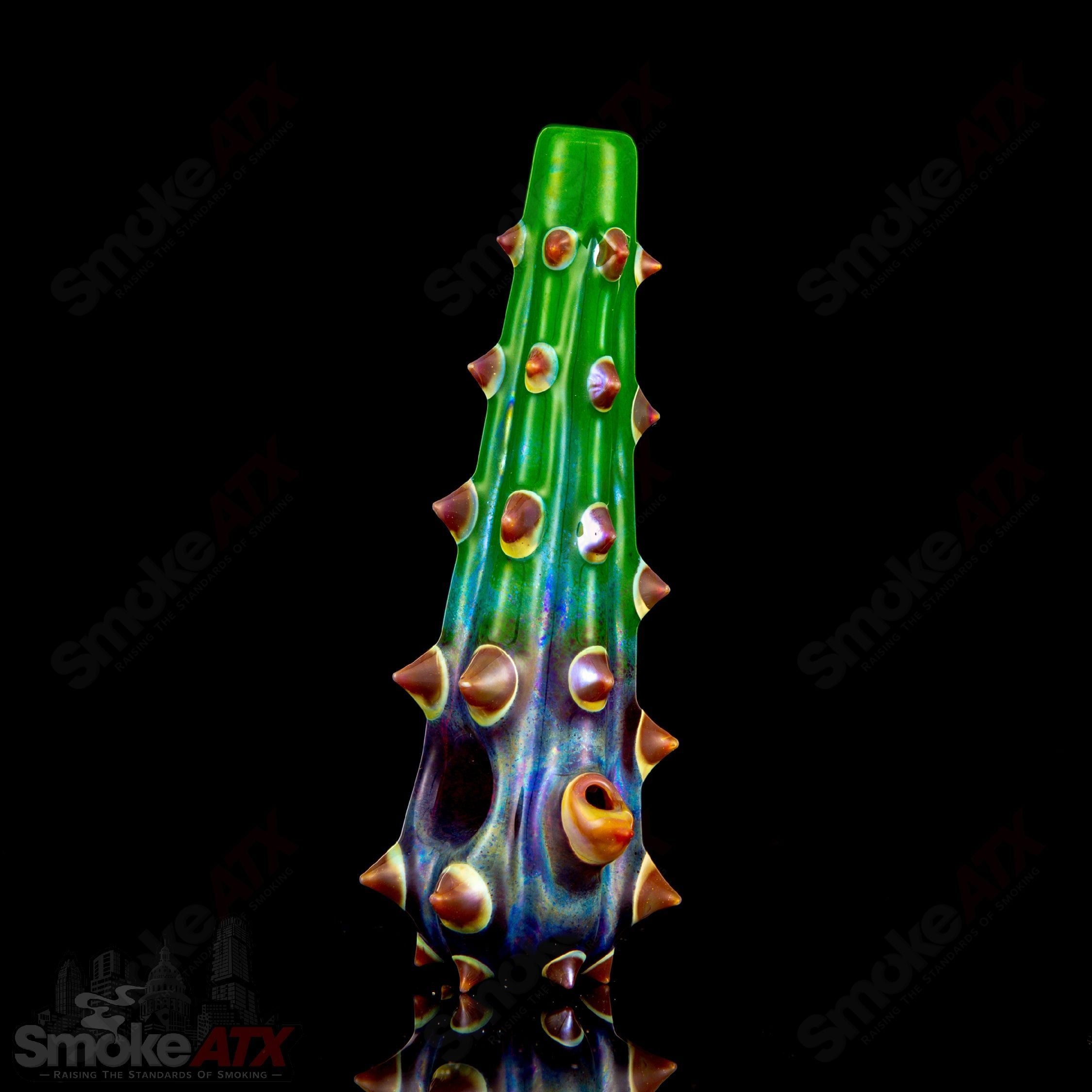 Cactus Spoon (Mixed Color) Unparalleled Glass - Smoke ATX