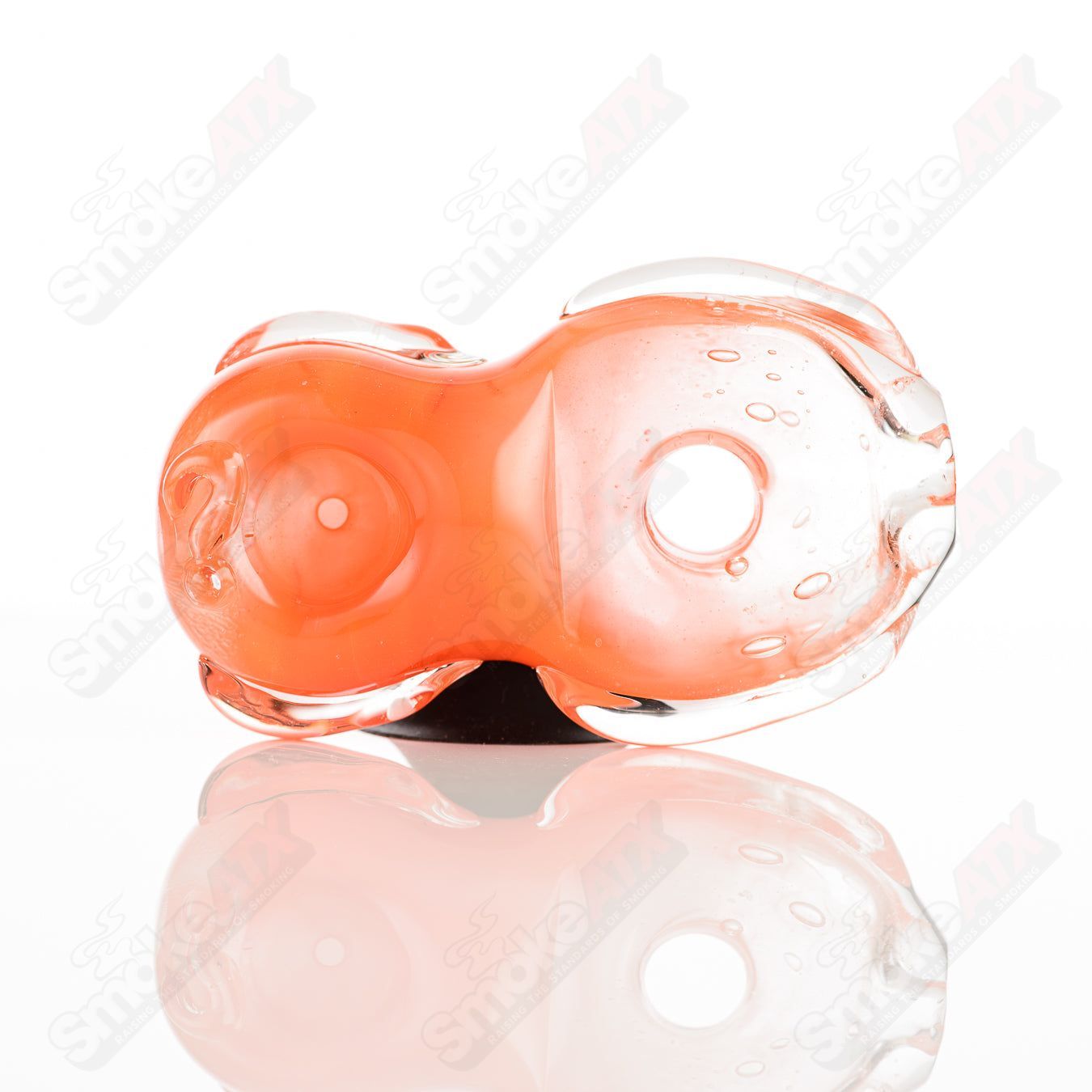 #11 Donut Chillum Glass by Nobody - Smoke ATX