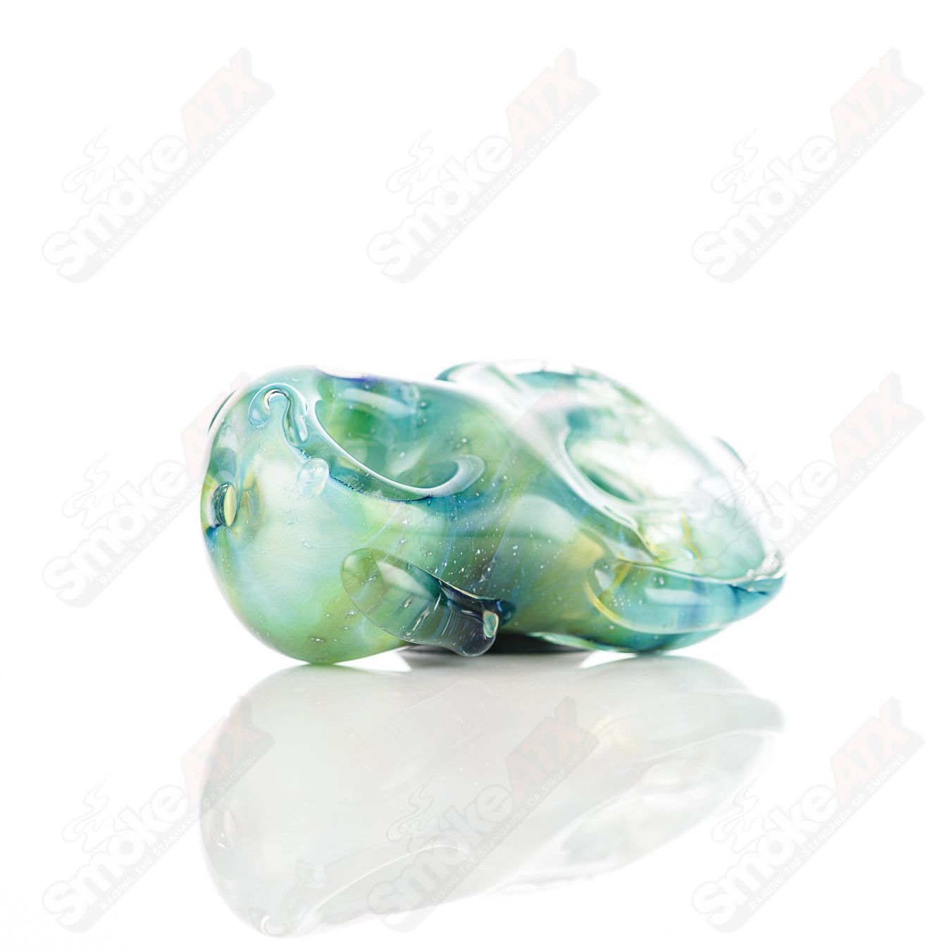 #29 Donut Chillum Glass by Nobody - Smoke ATX