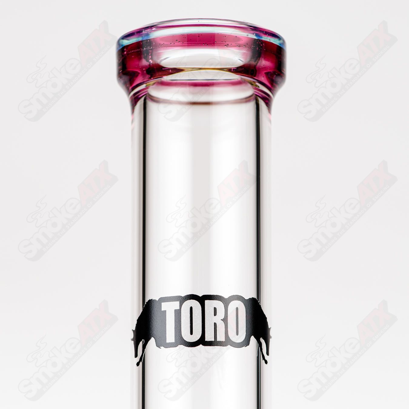 #2 18mm Full size Circ to Circ Toro Glass - Smoke ATX