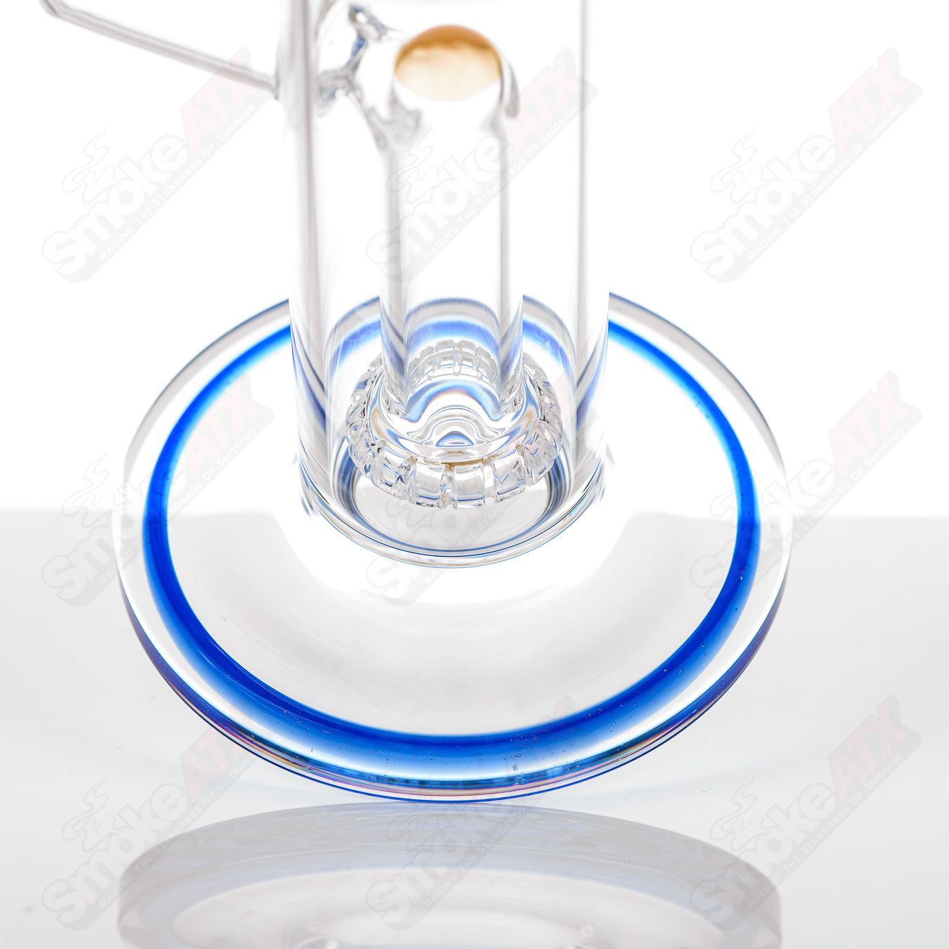 #1 Mini Circ to 13 Arm Conturax w Color Accent Toro Glass - Smoke ATX