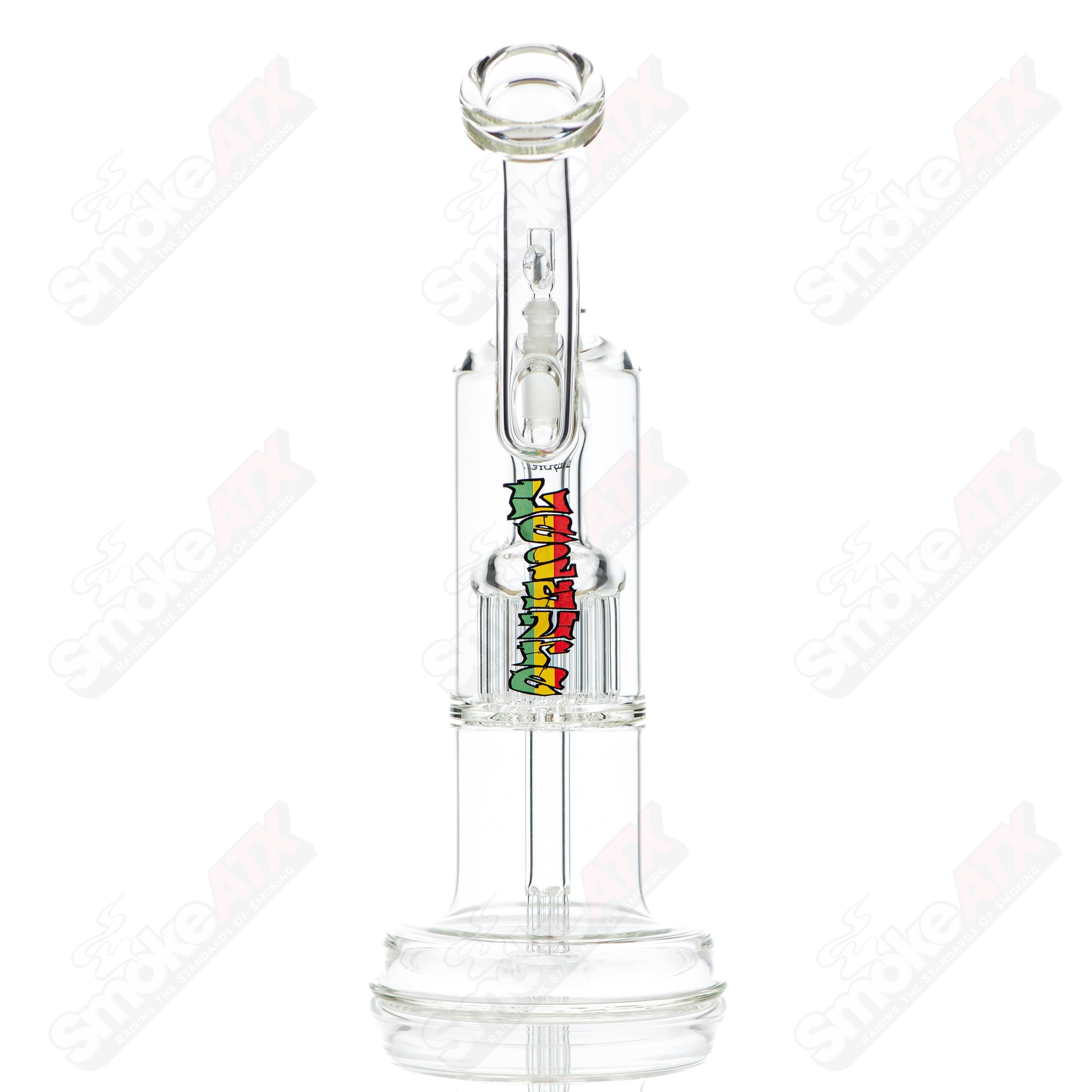 Double Bubbler Leisure Glass - Smoke ATX