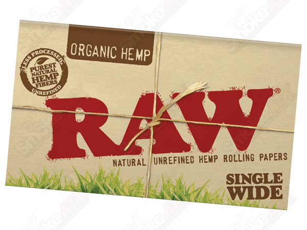 Single Feed Single Wide Organic Hemp Raw - Smoke ATX