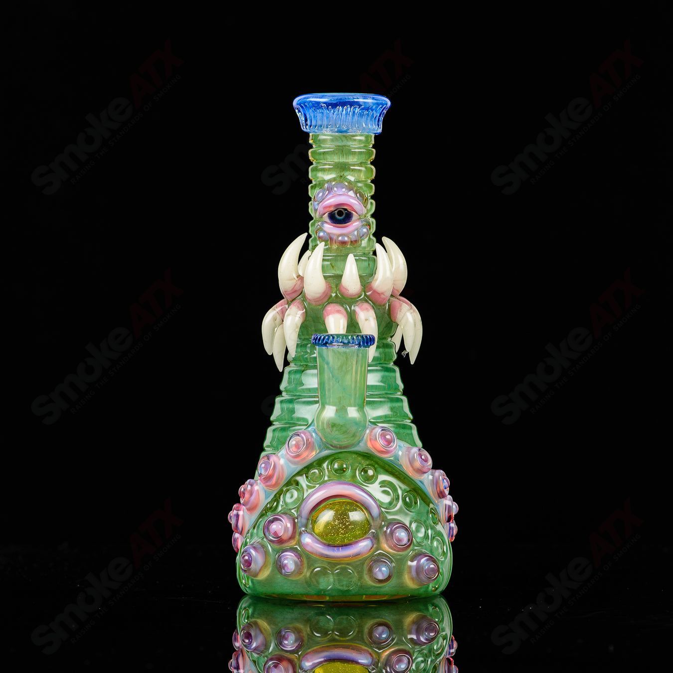 #1 UV Brackish Saltacc Rip Curl Soul Window Double Barreled SALT Glass - Smoke ATX